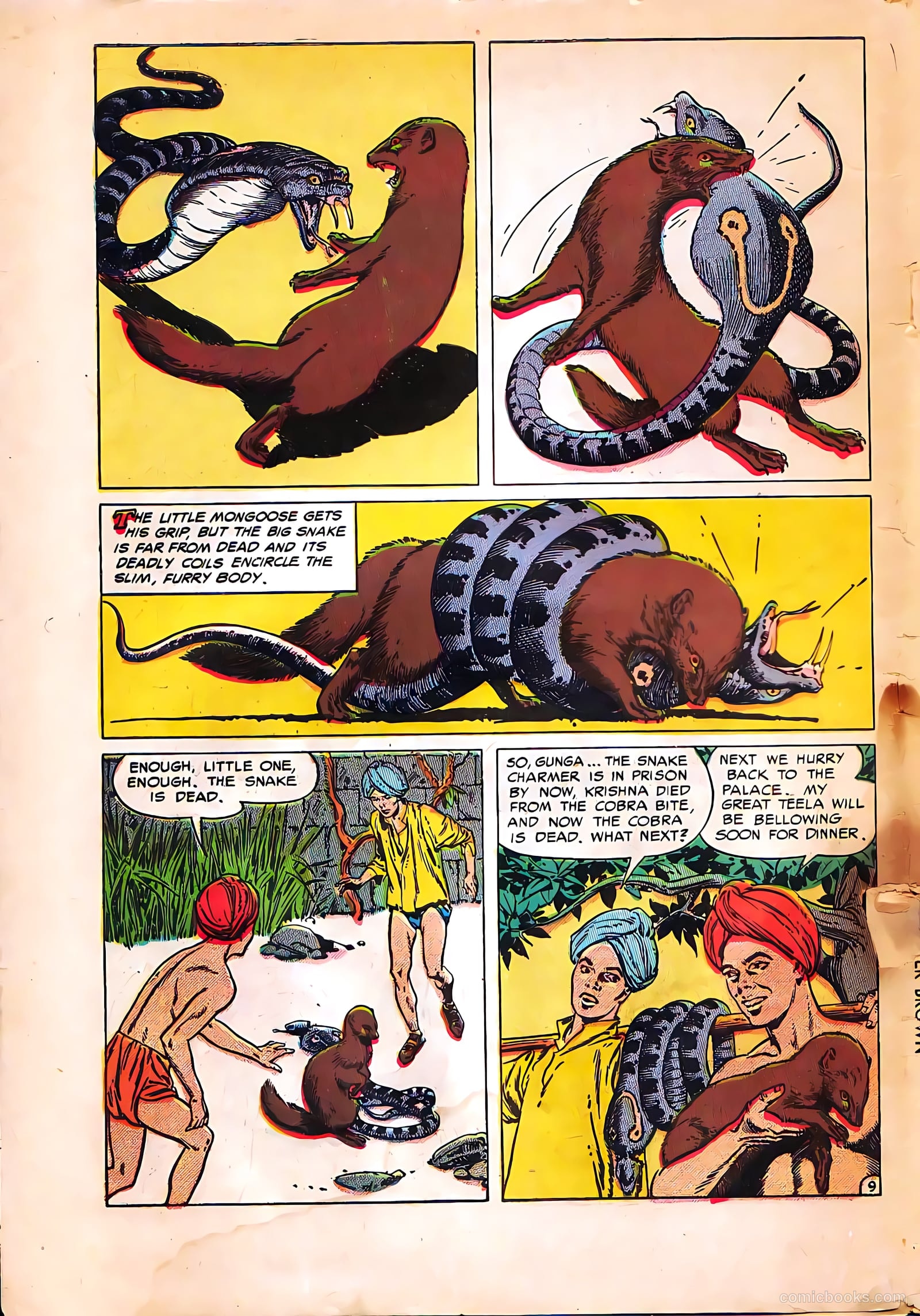 Buster Brown Comic Book #34 — page 36 of 38