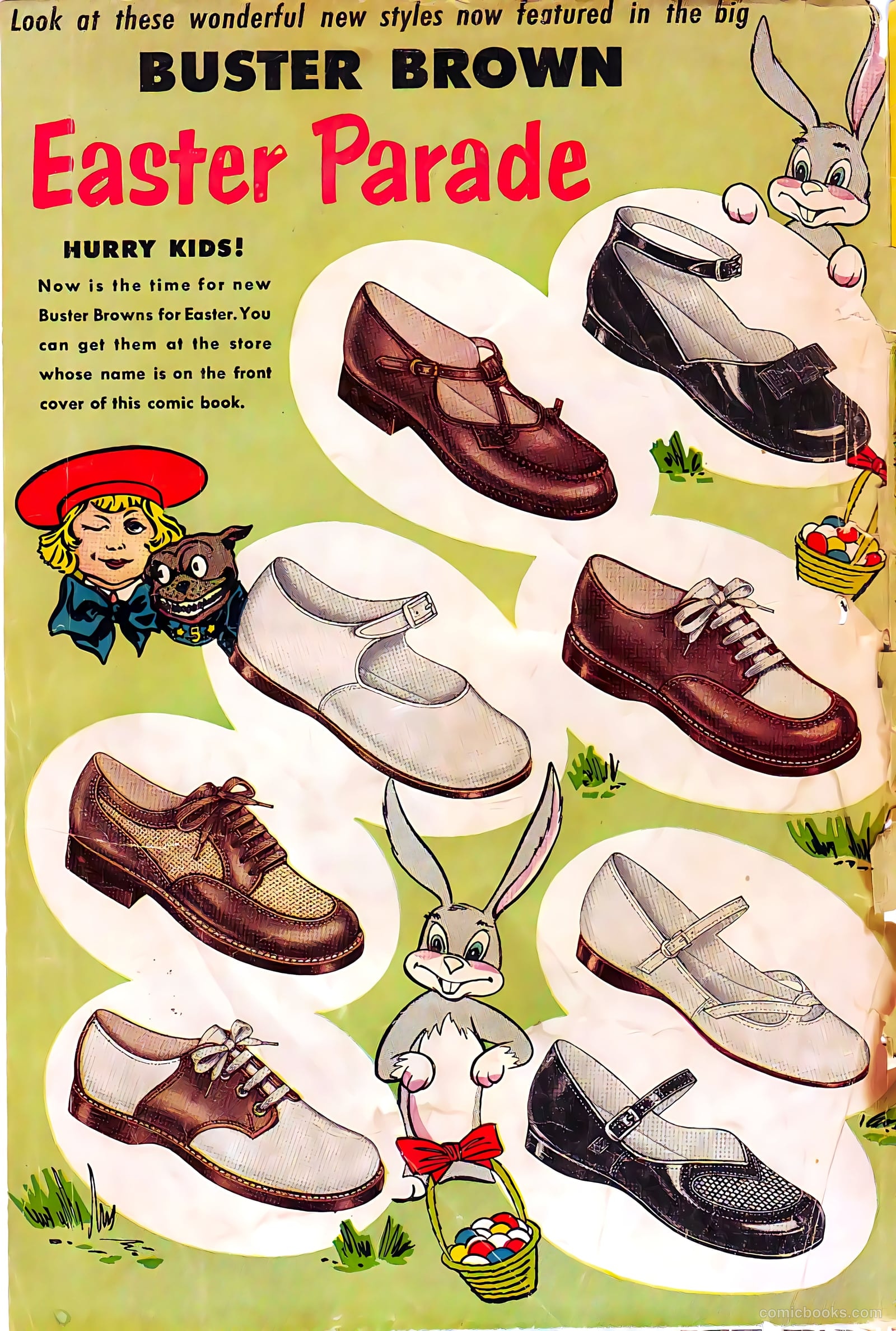 Buster Brown Comic Book #34 — page 38 of 38