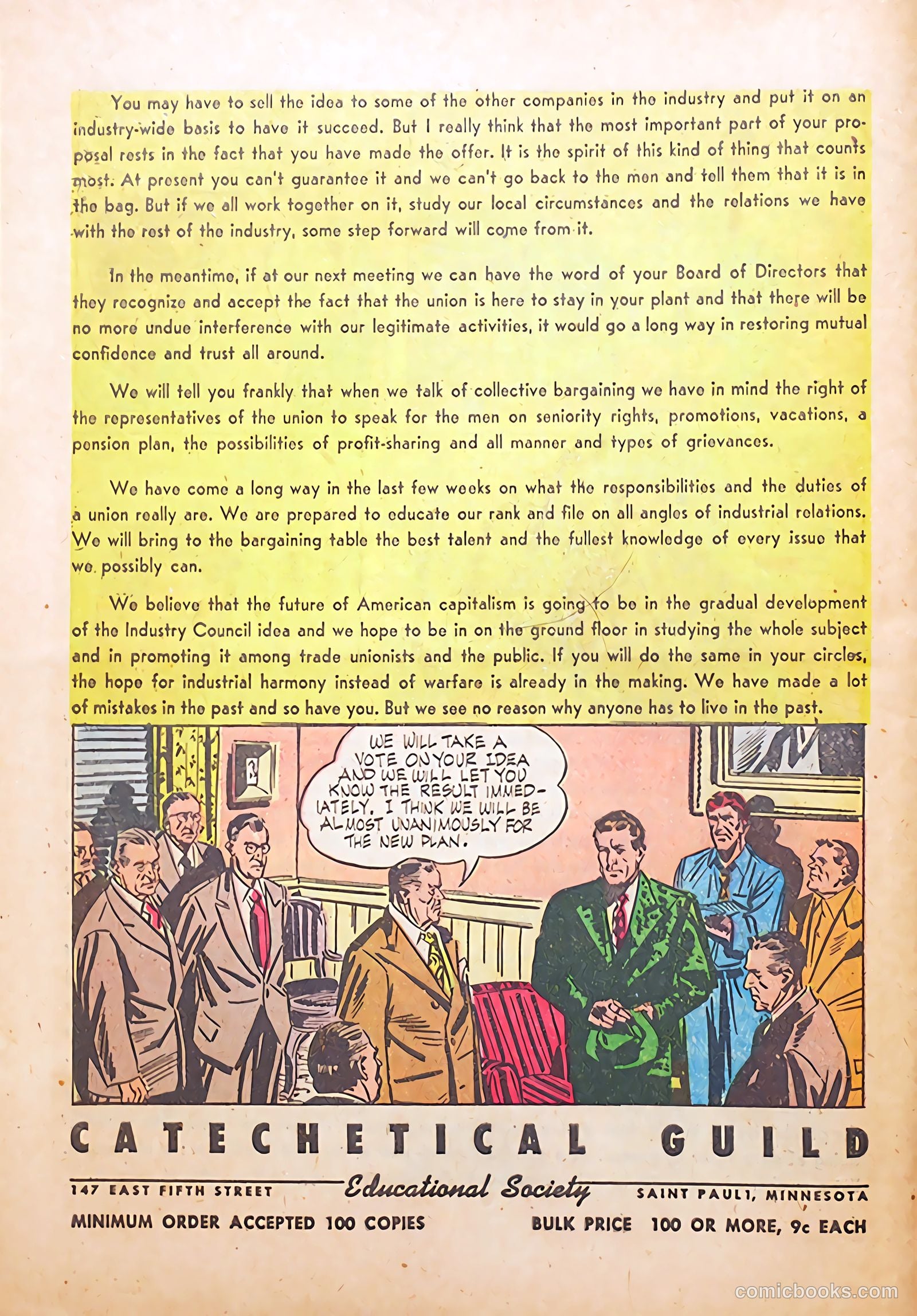 Labor Is a Partner #1 — page 32 of 32