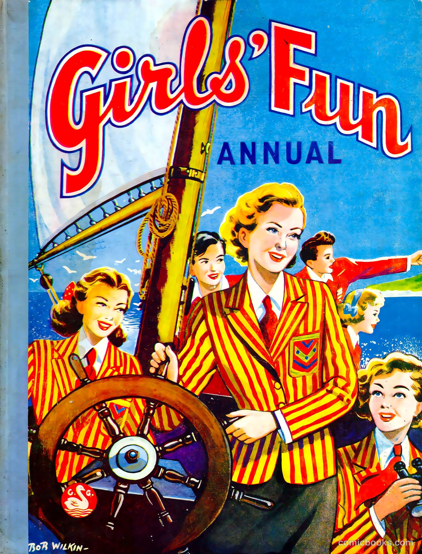 Girls' Fun Annual #1952 — page 1 of 113