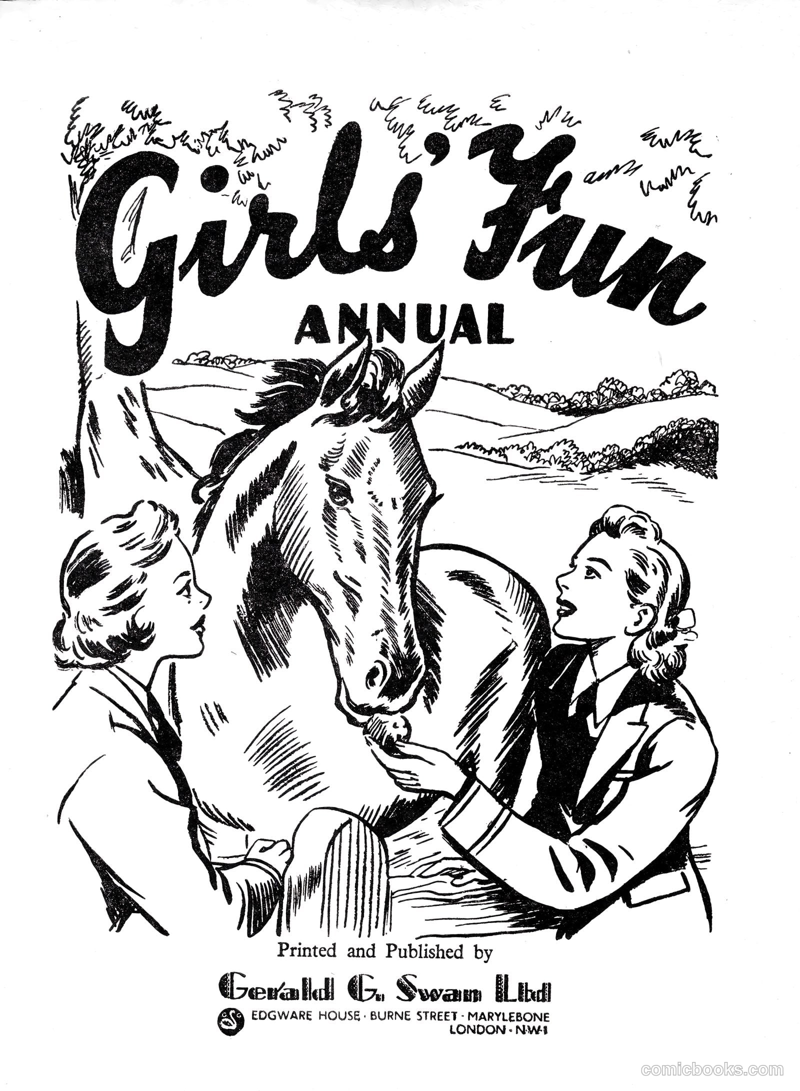 Girls' Fun Annual #1952 — page 4 of 113