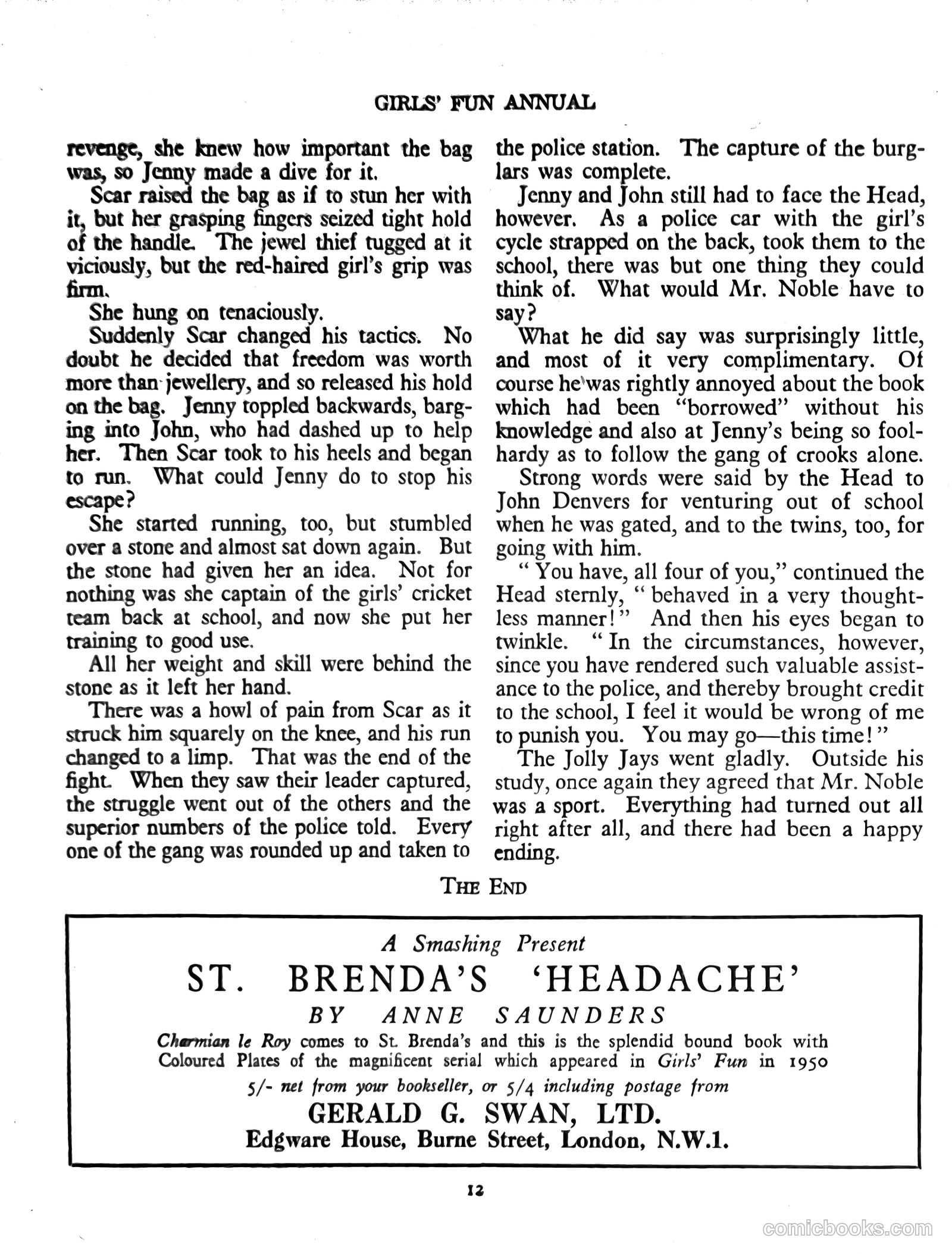 Girls' Fun Annual #1952 — page 18 of 113