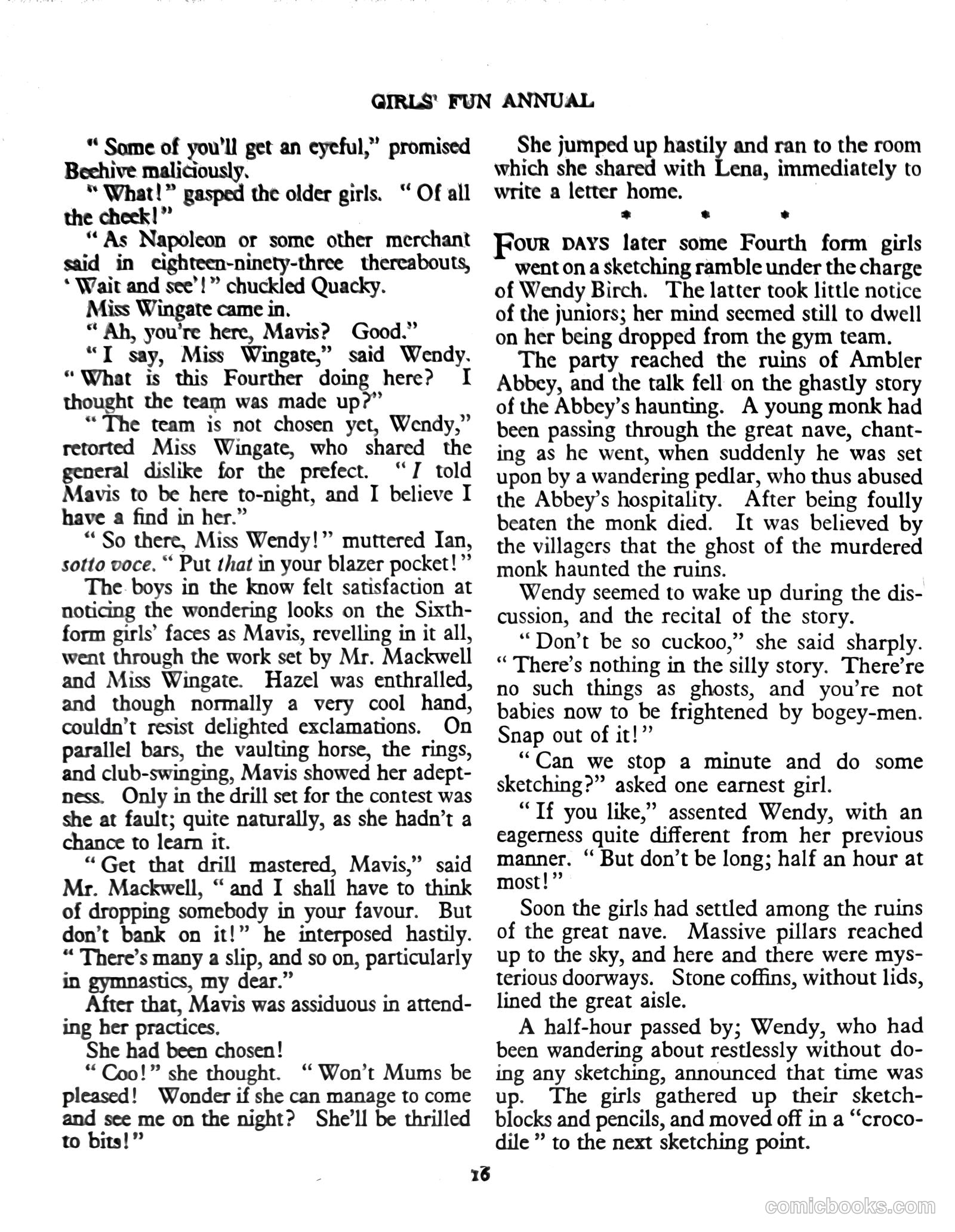 Girls' Fun Annual #1952 — page 22 of 113