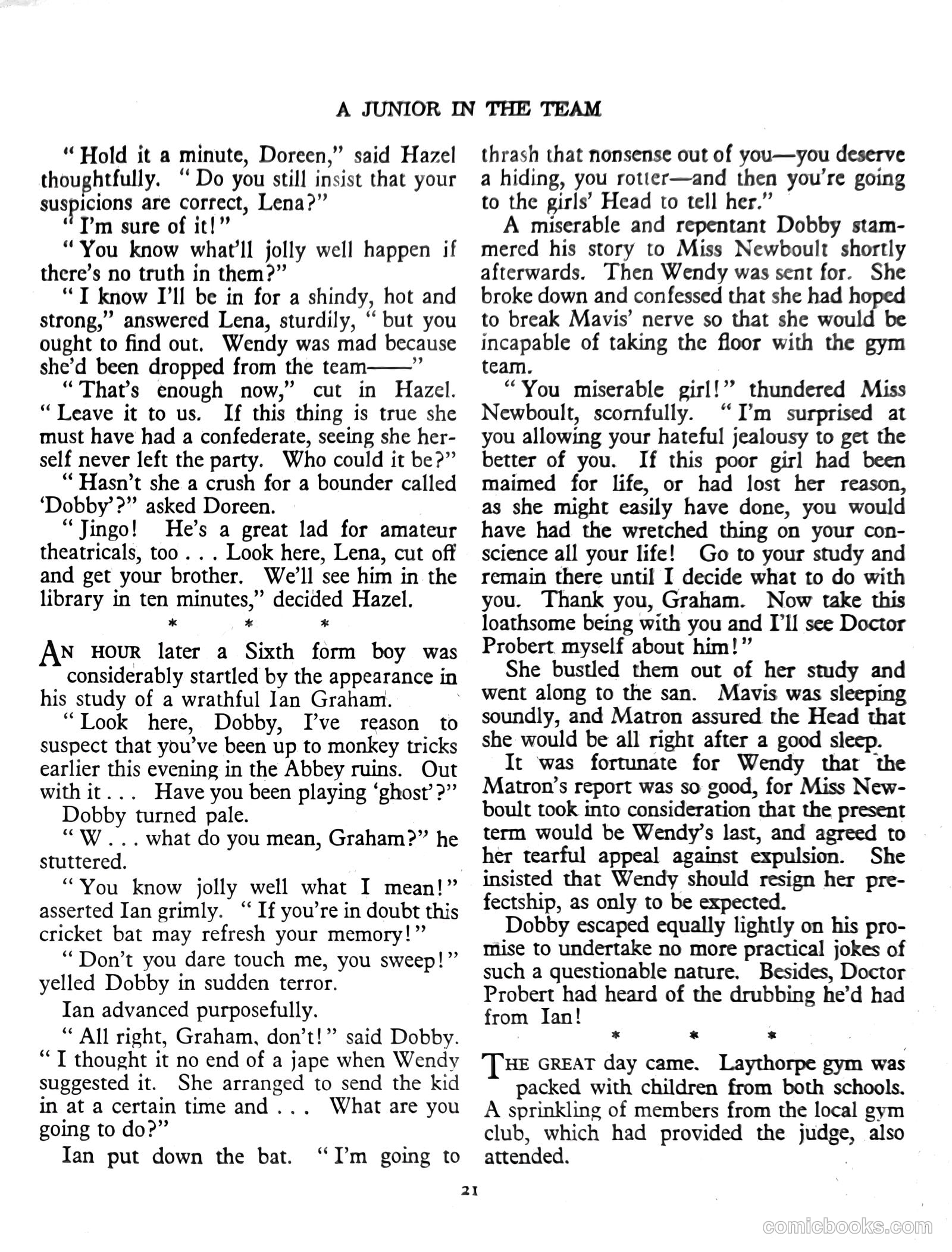 Girls' Fun Annual #1952 — page 27 of 113