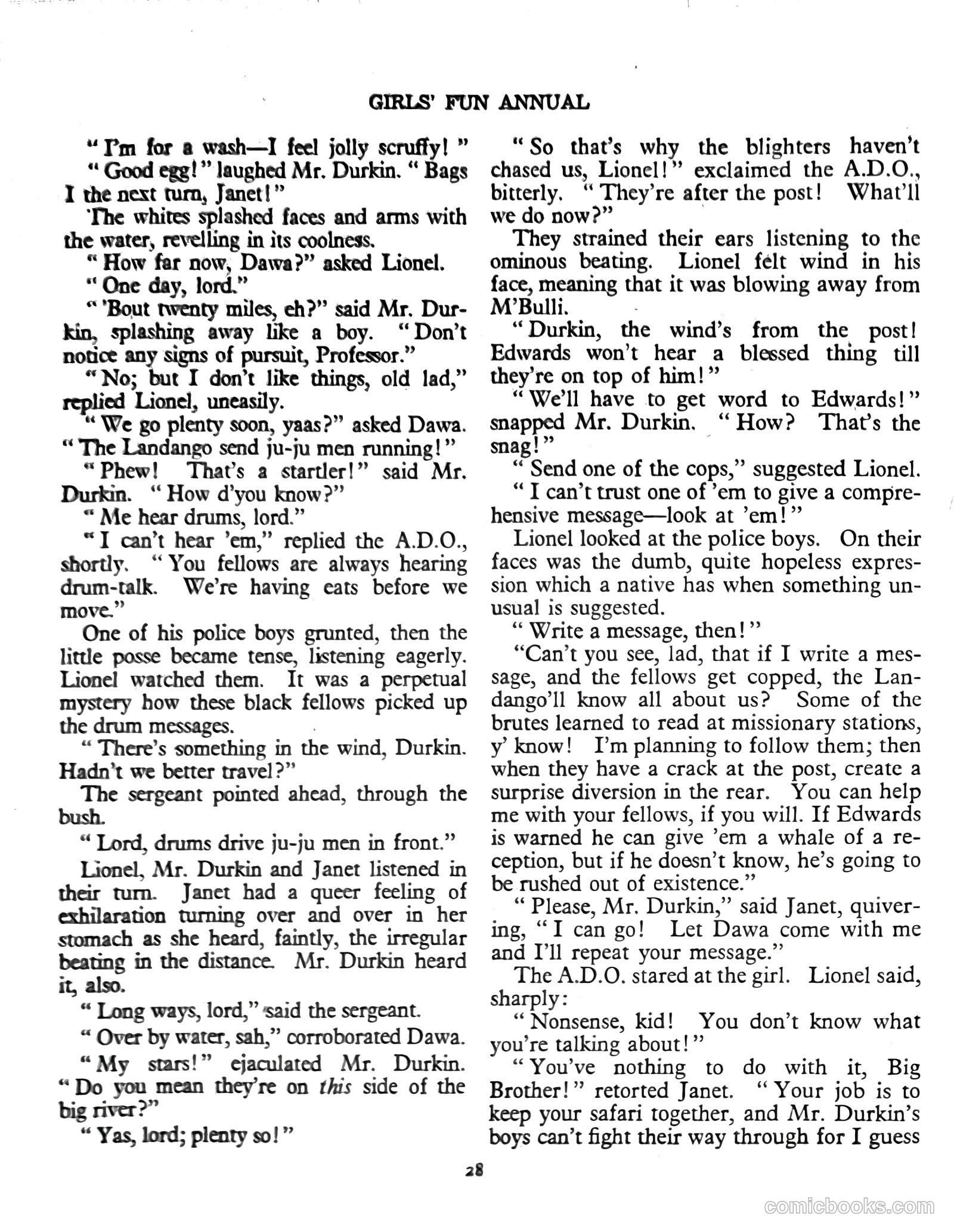 Girls' Fun Annual #1952 — page 34 of 113