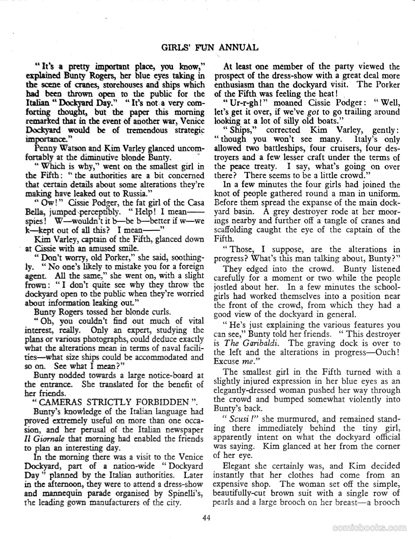 Girls' Fun Annual #1952 — page 49 of 113
