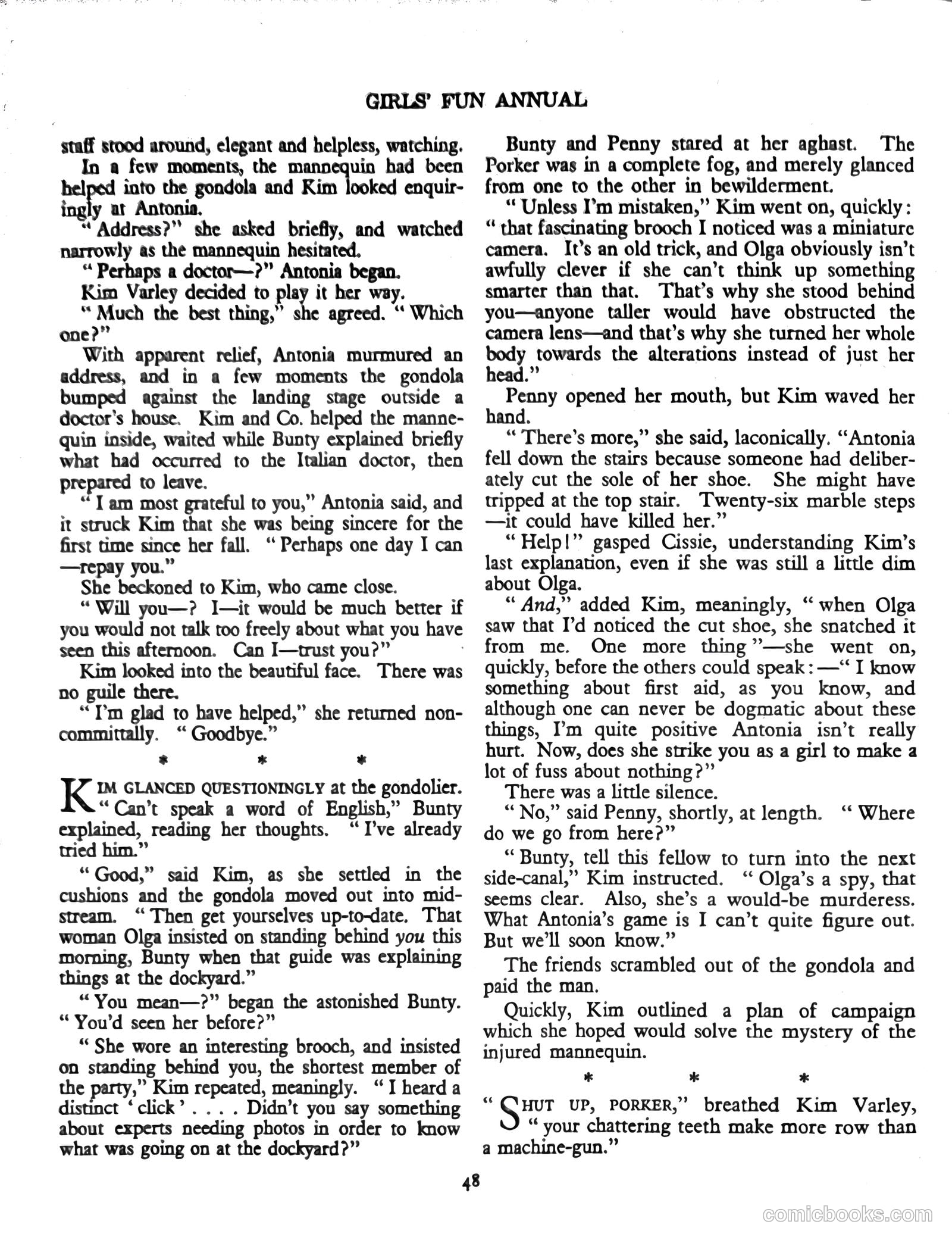 Girls' Fun Annual #1952 — page 53 of 113