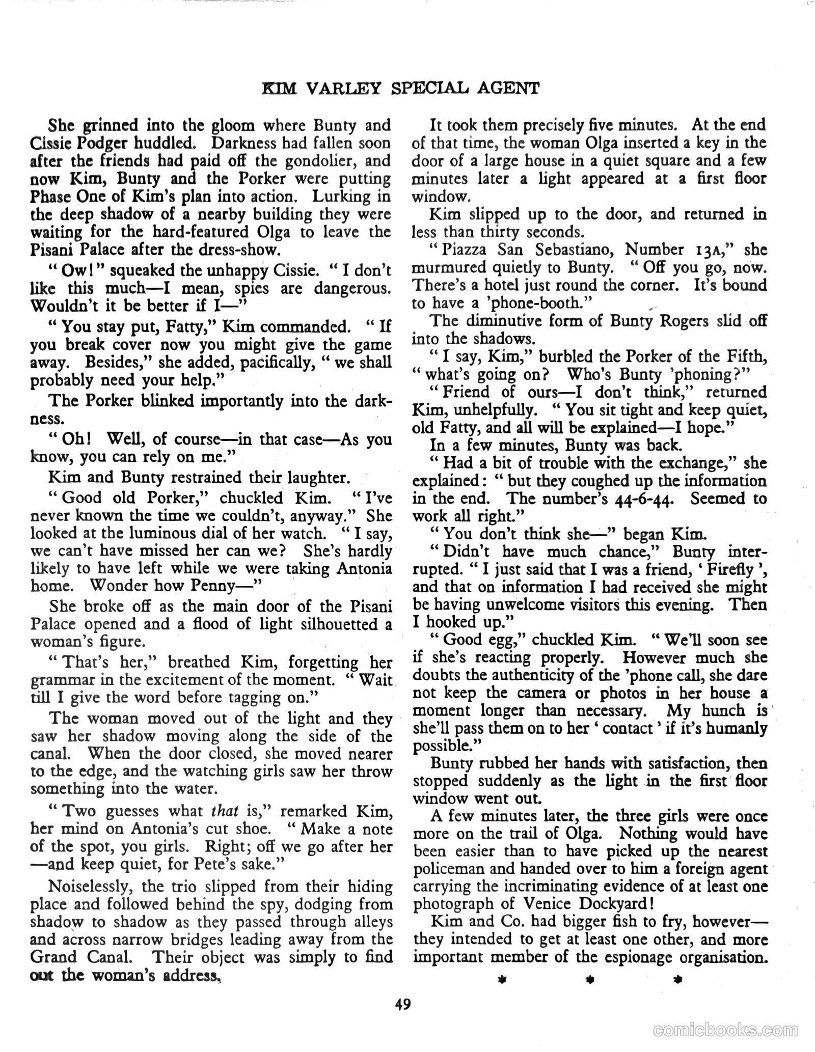 Girls' Fun Annual #1952 — page 54 of 113