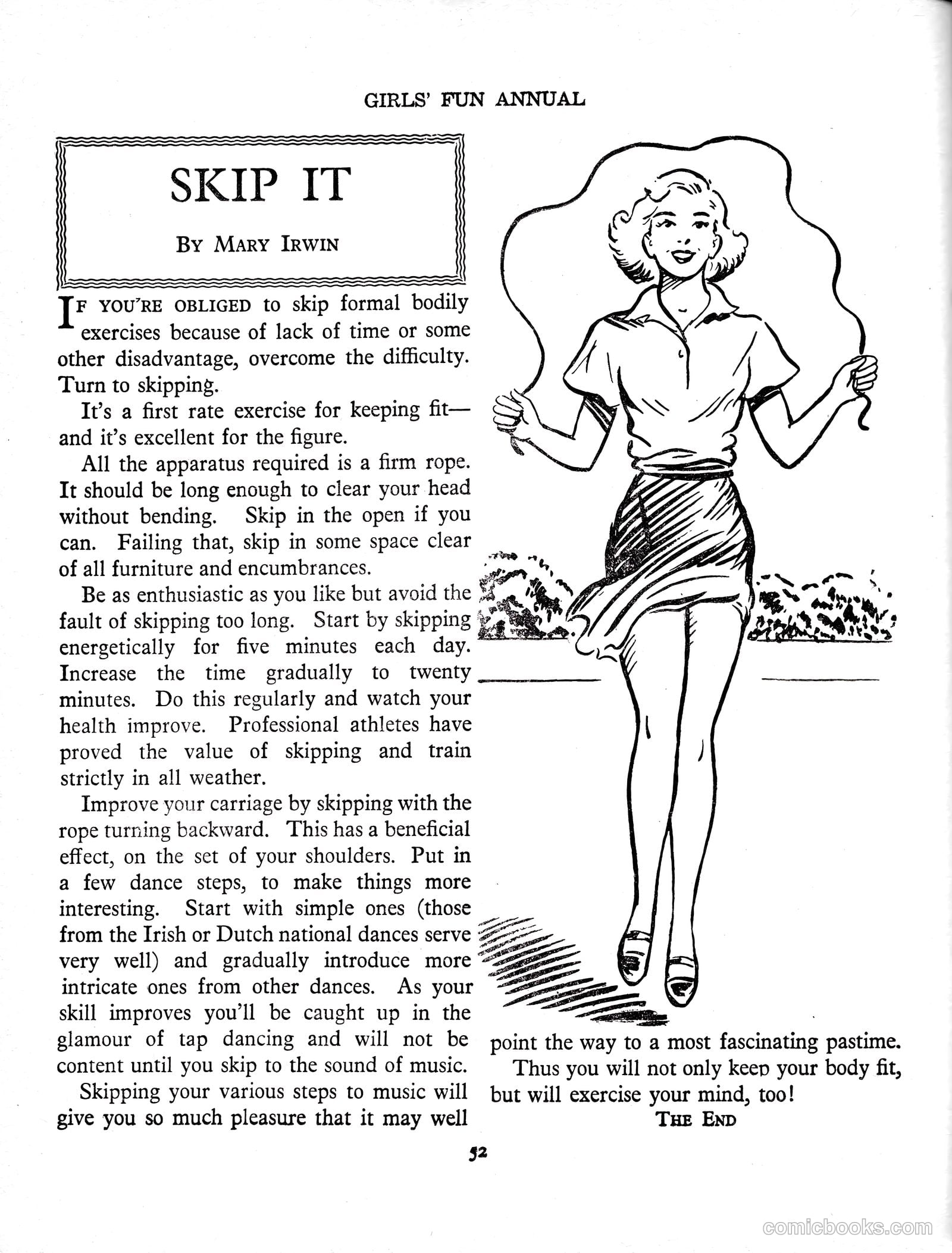 Girls' Fun Annual #1952 — page 57 of 113