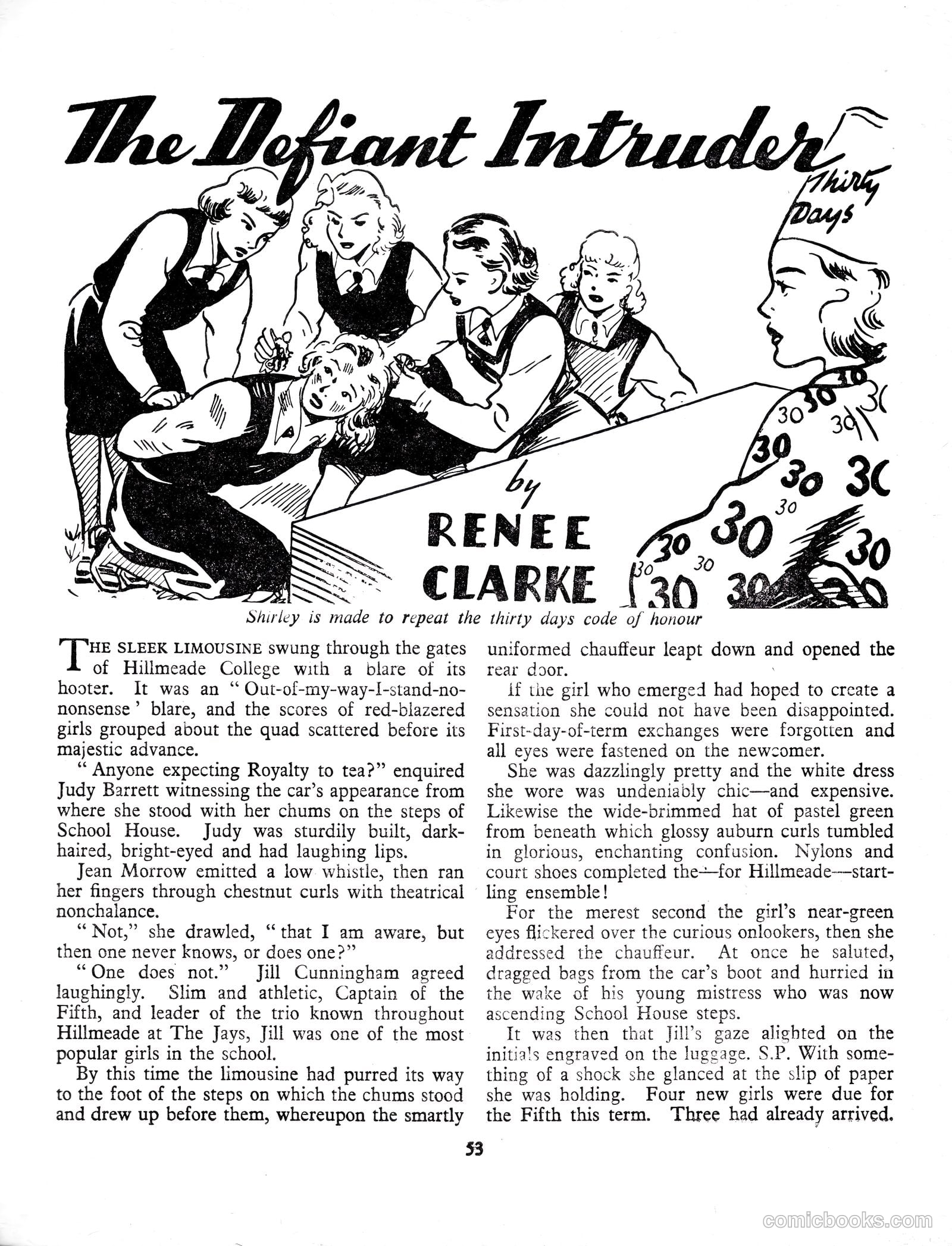 Girls' Fun Annual #1952 — page 58 of 113