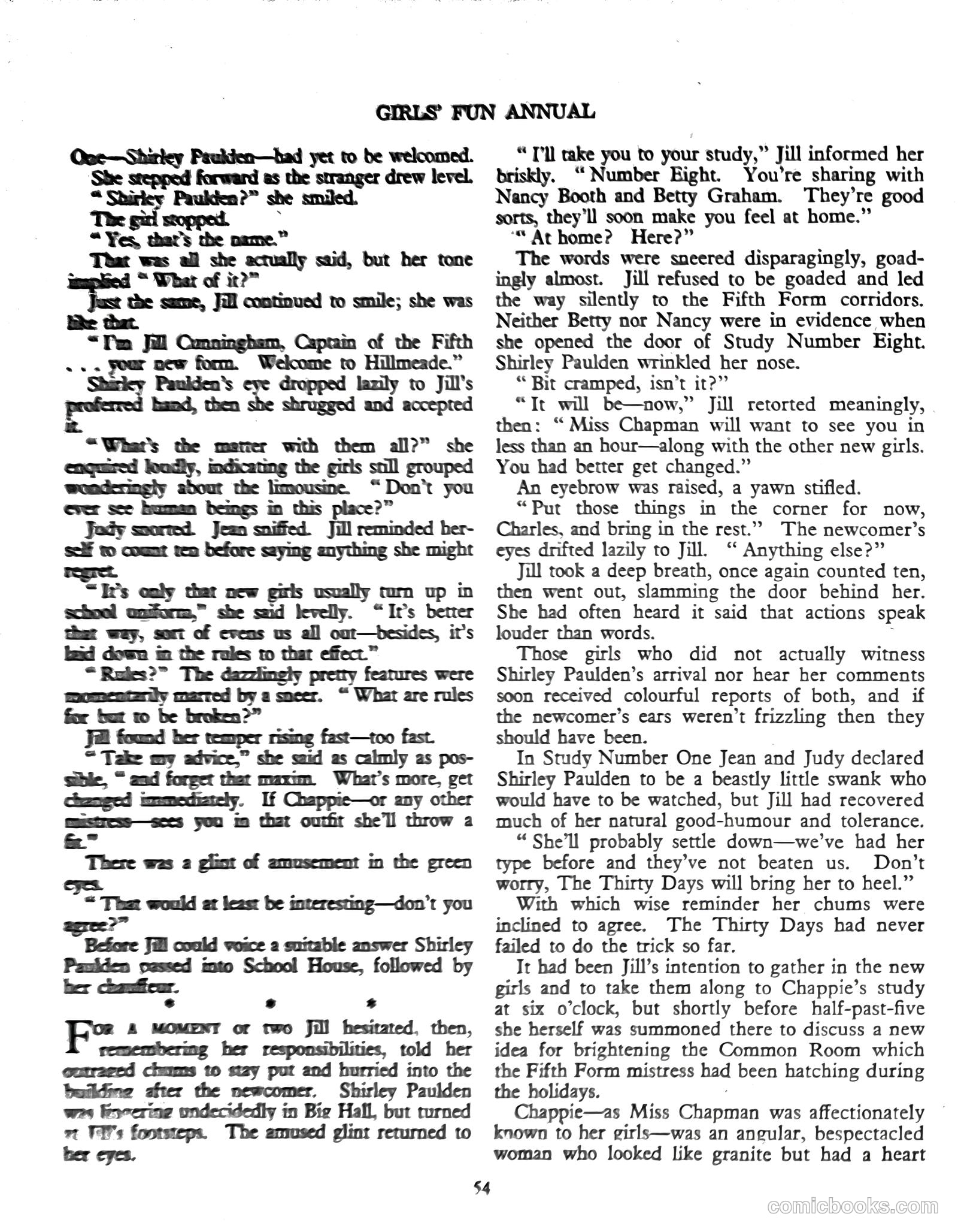 Girls' Fun Annual #1952 — page 59 of 113