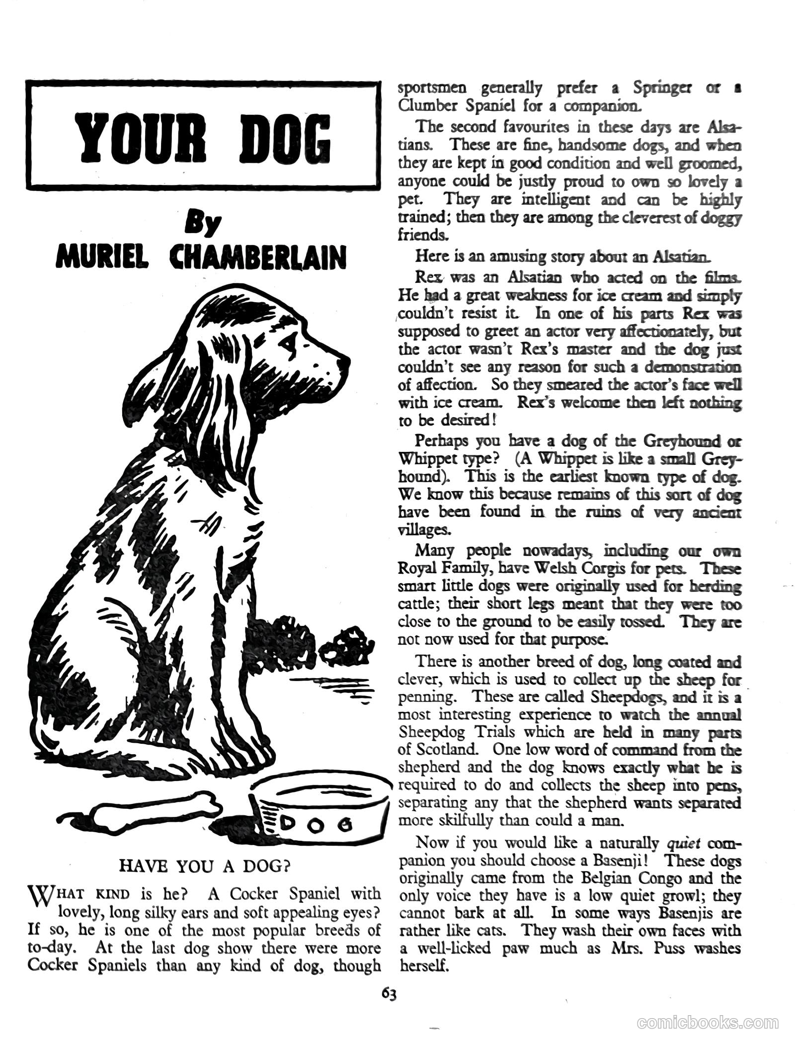 Girls' Fun Annual #1952 — page 68 of 113