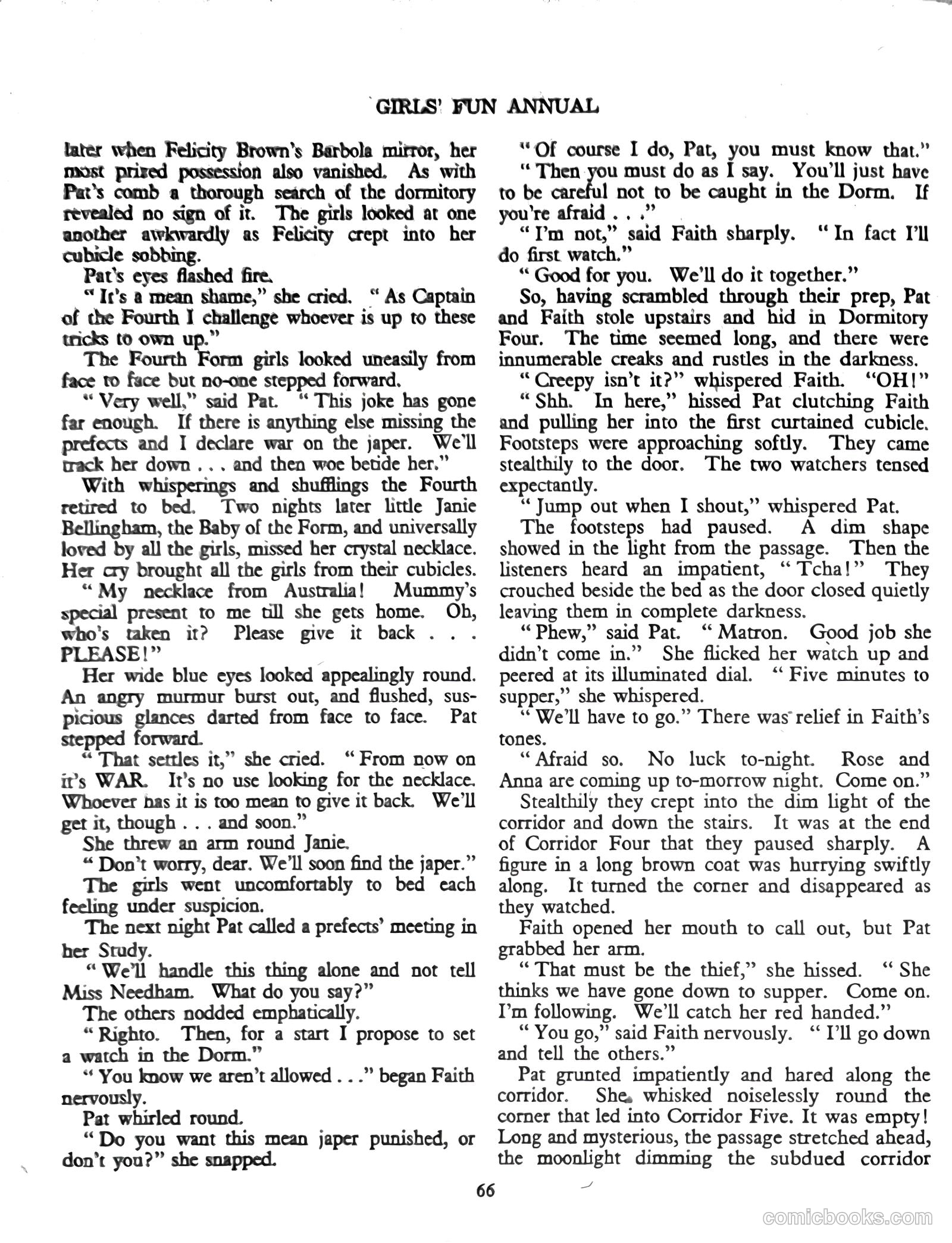 Girls' Fun Annual #1952 — page 71 of 113