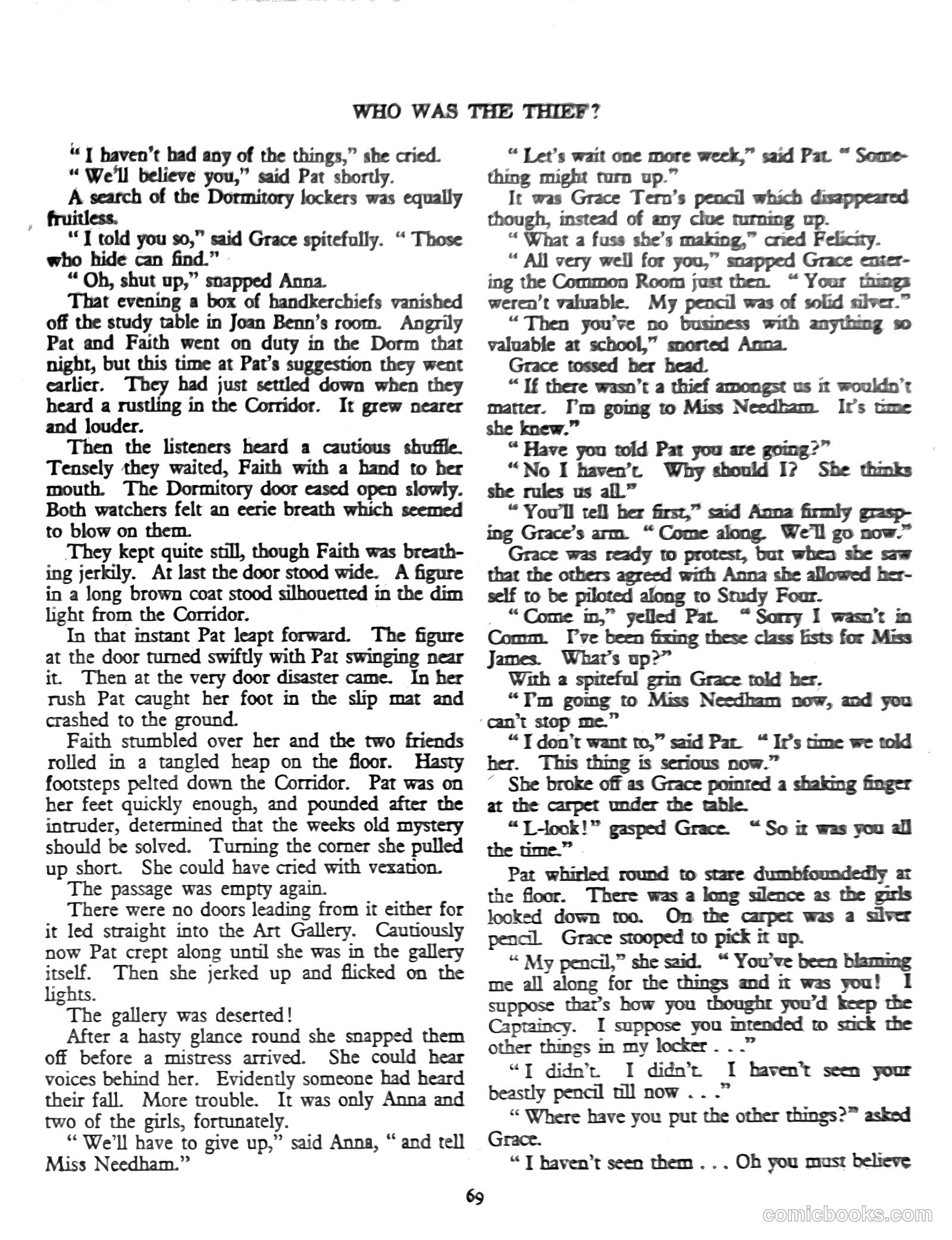 Girls' Fun Annual #1952 — page 74 of 113