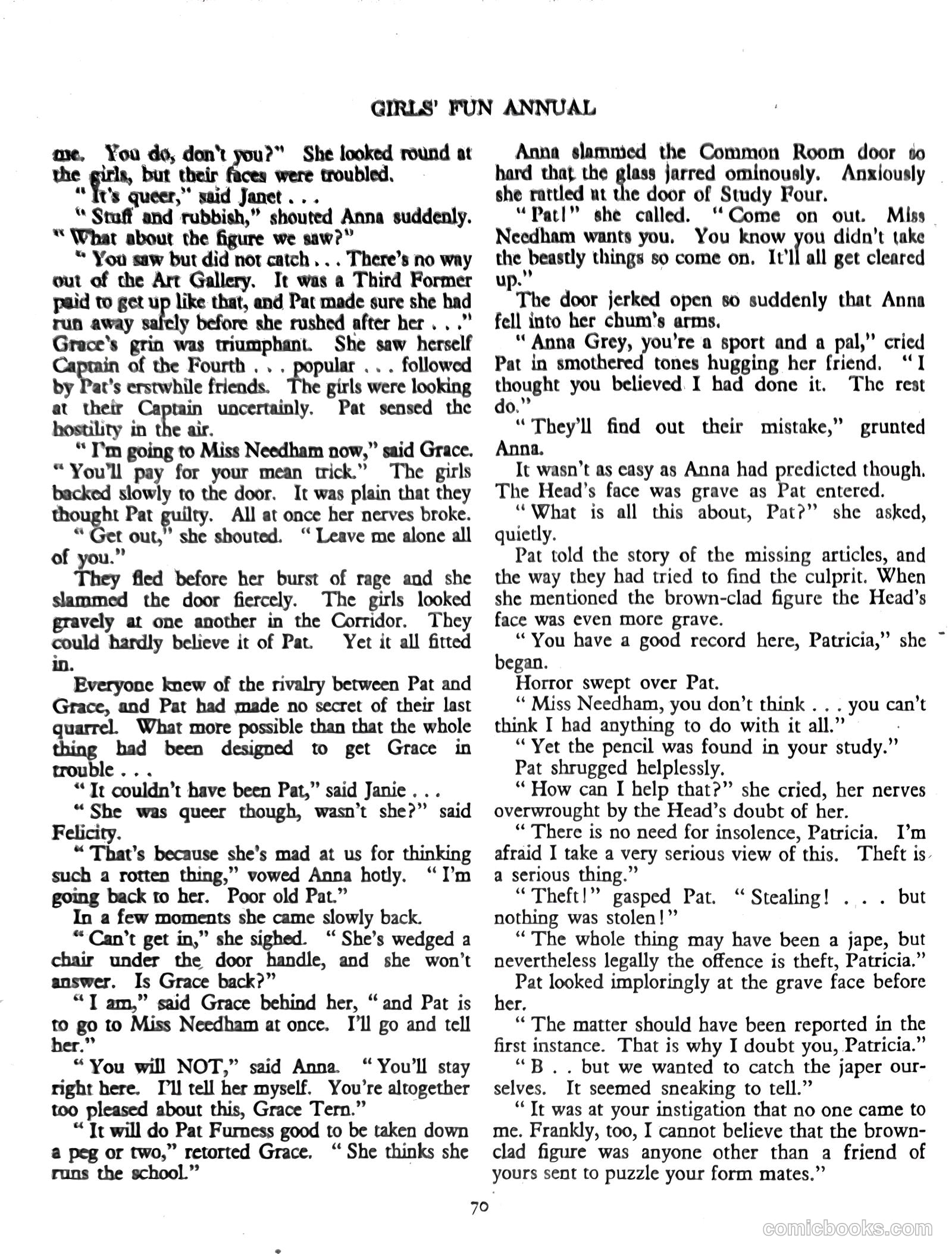Girls' Fun Annual #1952 — page 75 of 113