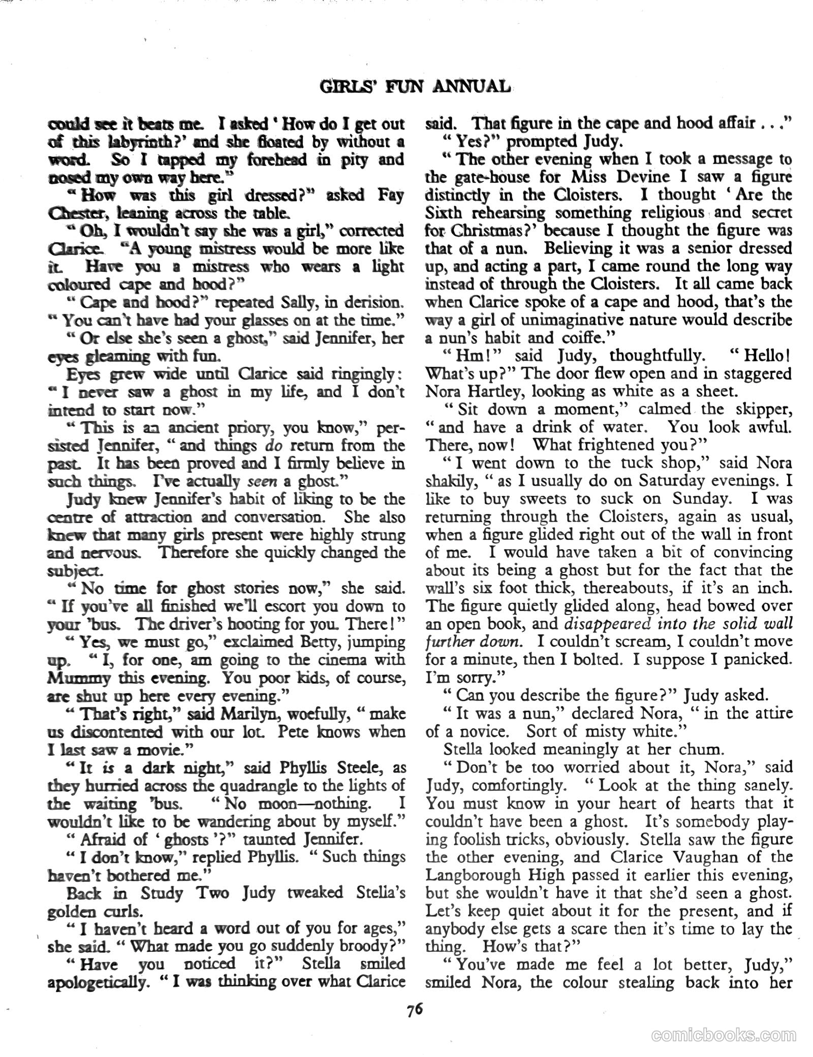 Girls' Fun Annual #1952 — page 81 of 113
