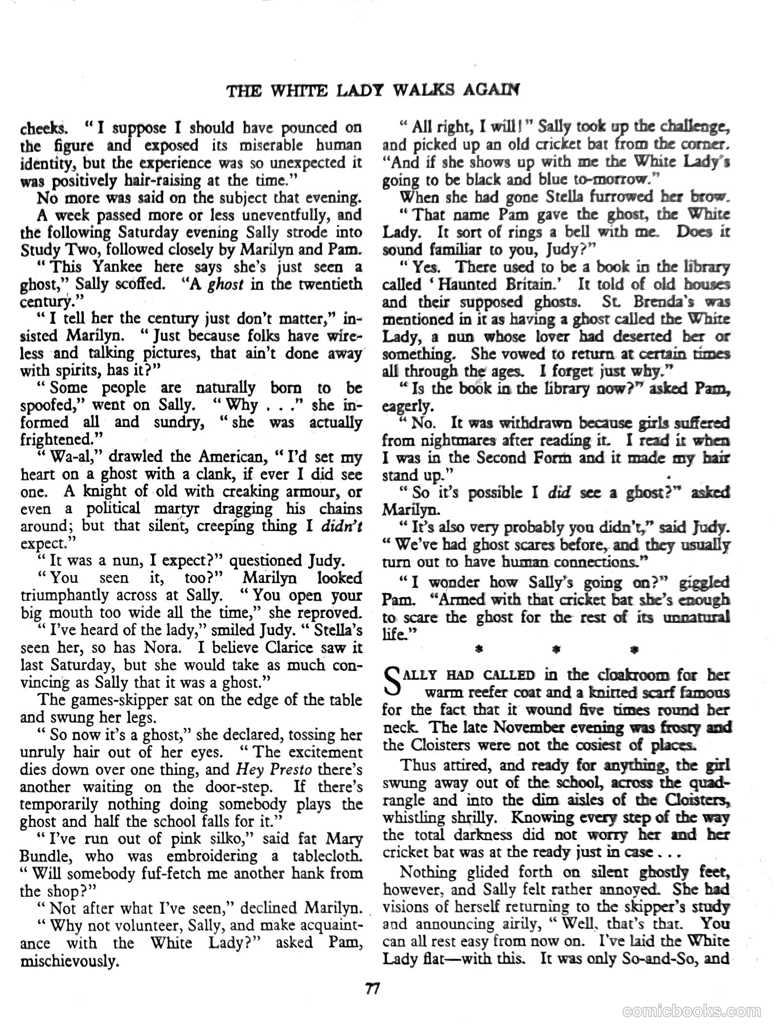 Girls' Fun Annual #1952 — page 82 of 113