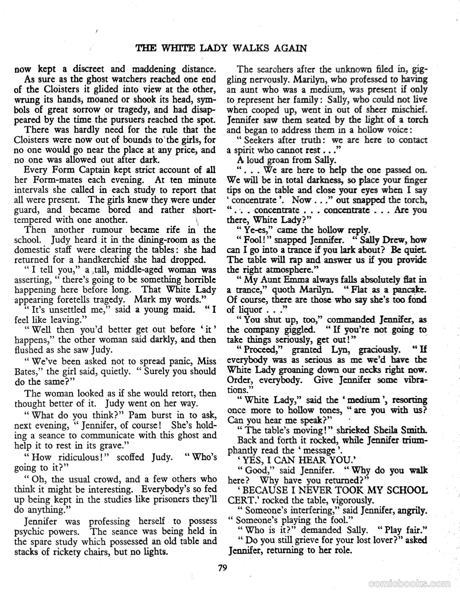 Girls' Fun Annual #1952 — page 84 of 113