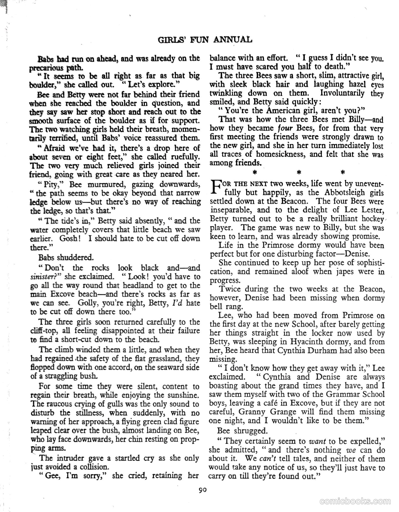 Girls' Fun Annual #1952 — page 94 of 113