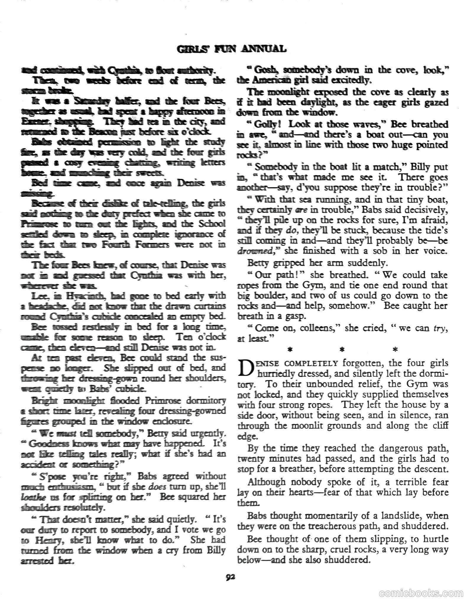 Girls' Fun Annual #1952 — page 96 of 113