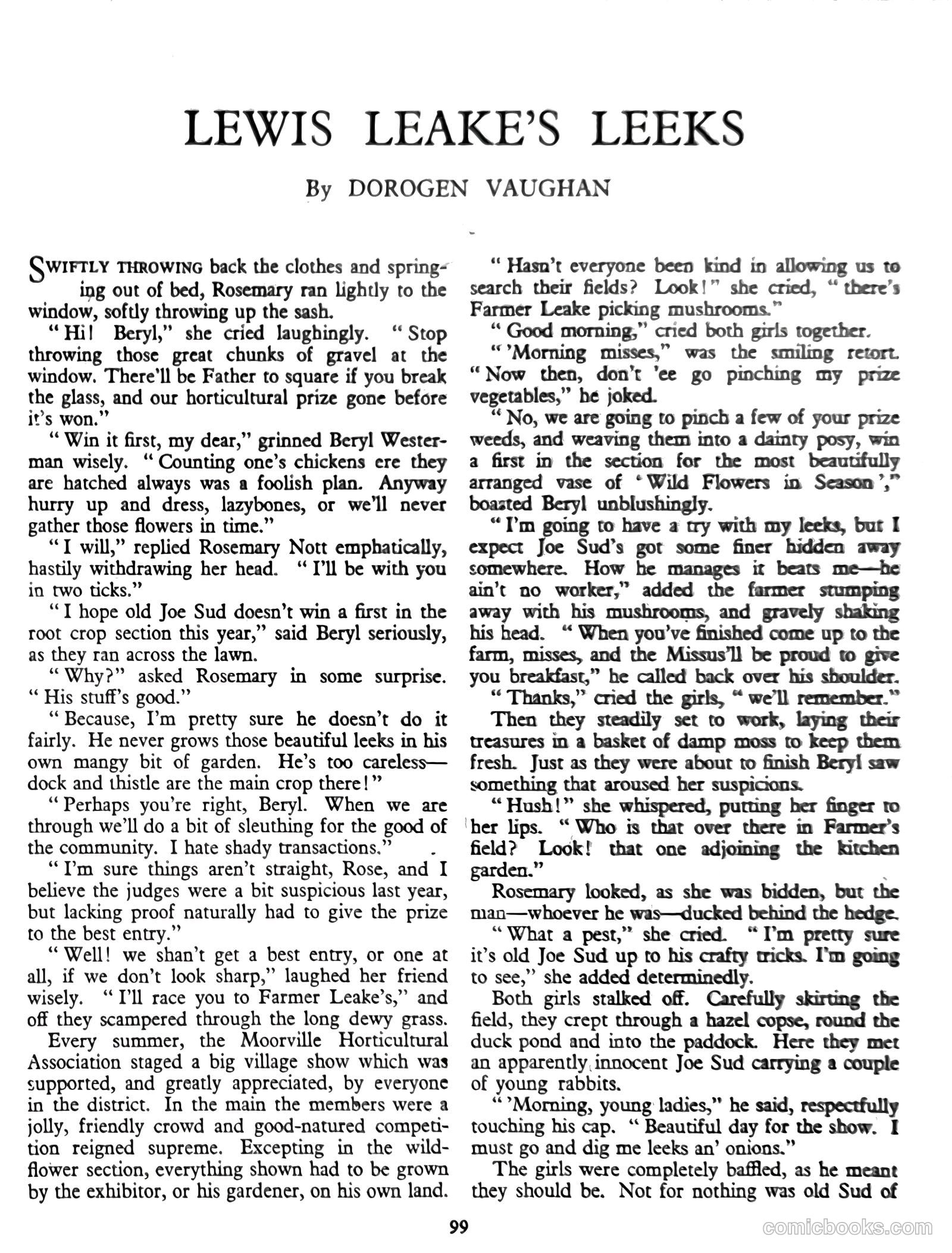 Girls' Fun Annual #1952 — page 103 of 113