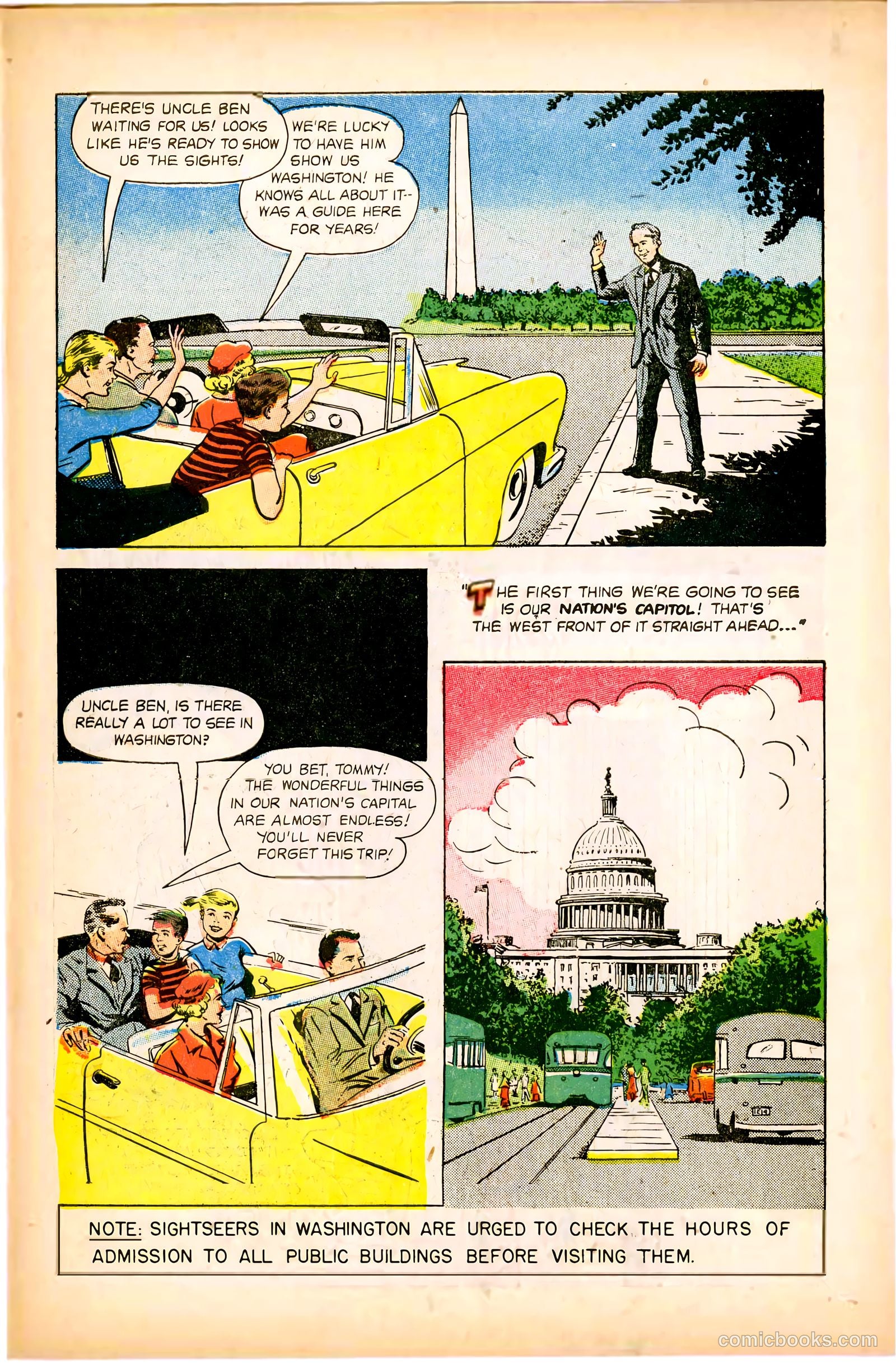 Seeing Washington: Our Nation's Capital #1 — page 3 of 29