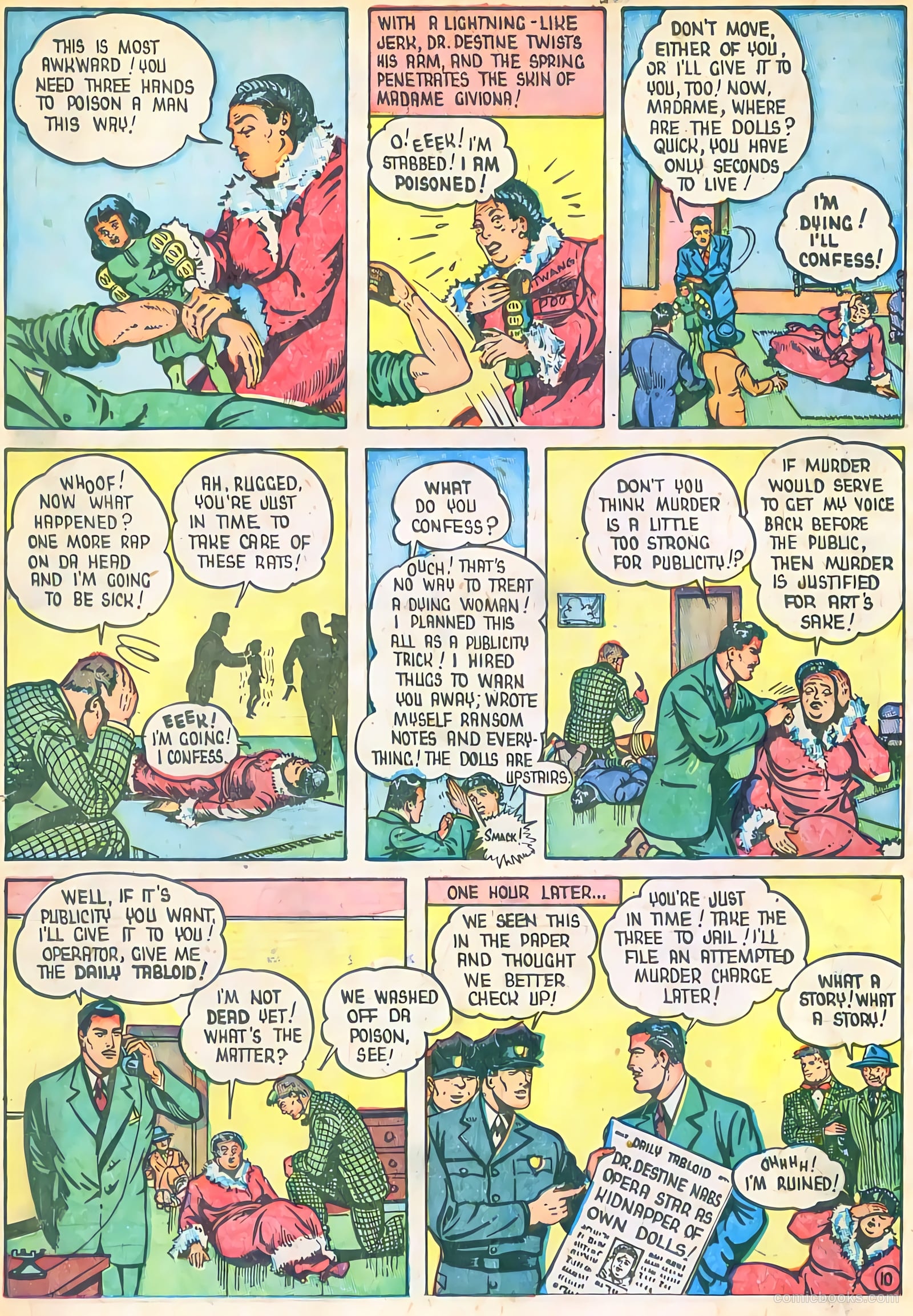 Three Aces Comics v5 #51 — page 34 of 36