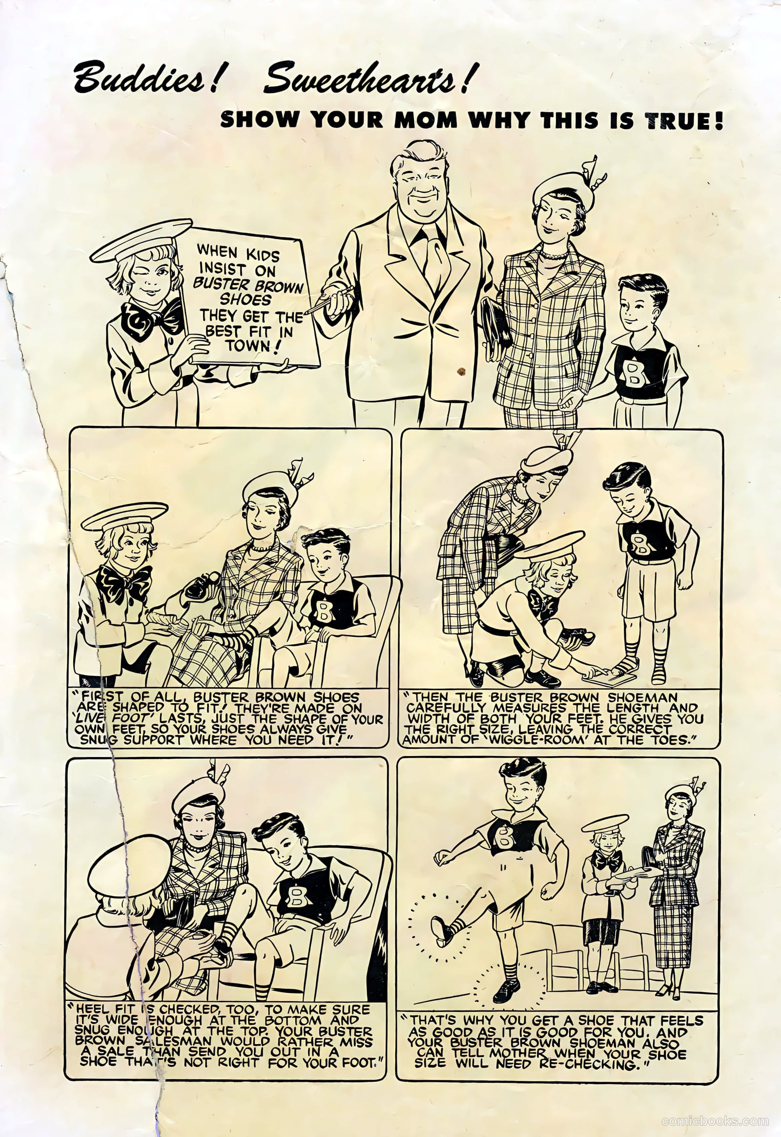 Buster Brown Comic Book #23 — page 35 of 36
