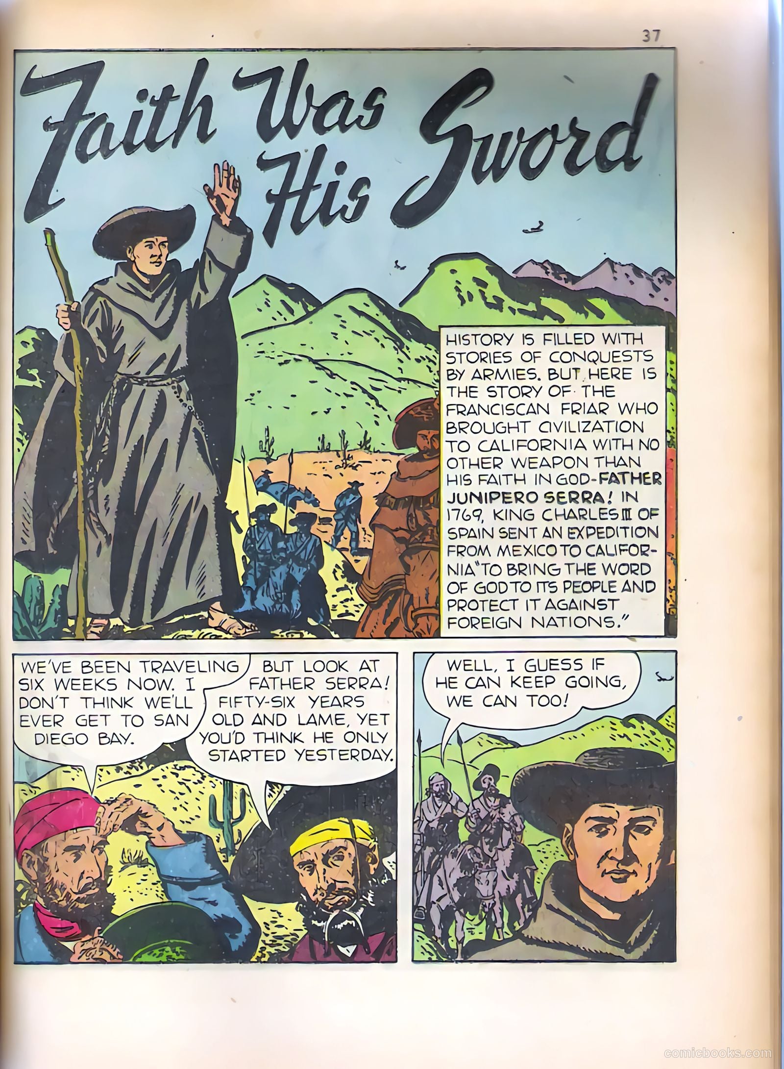 God's Heroes in America #1 — page 38 of 65