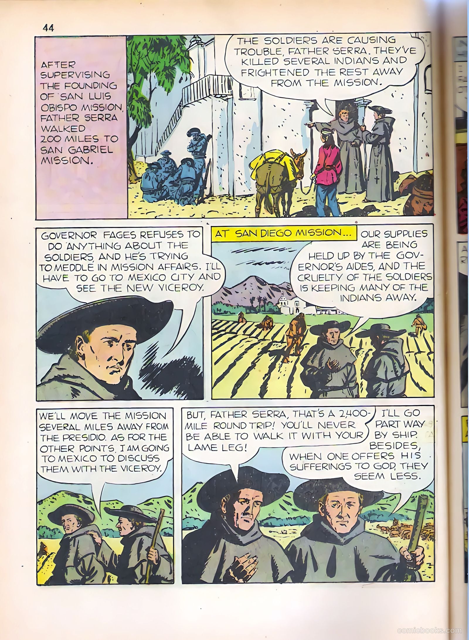 God's Heroes in America #1 — page 45 of 65
