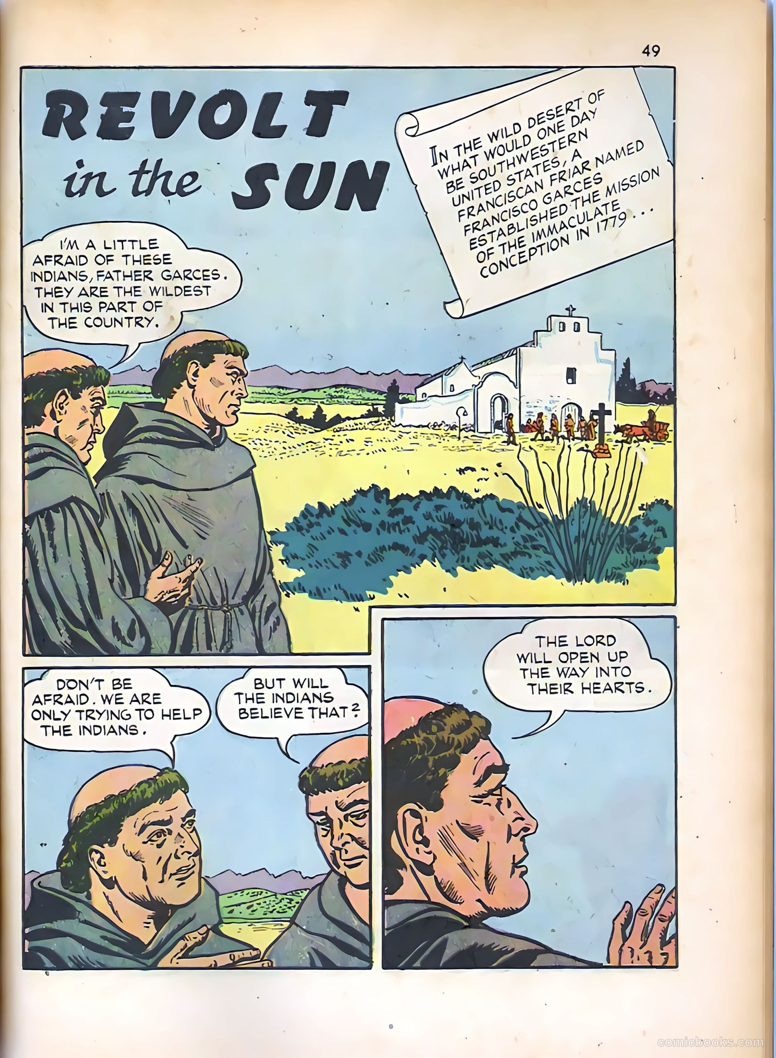 God's Heroes in America #1 — page 50 of 65