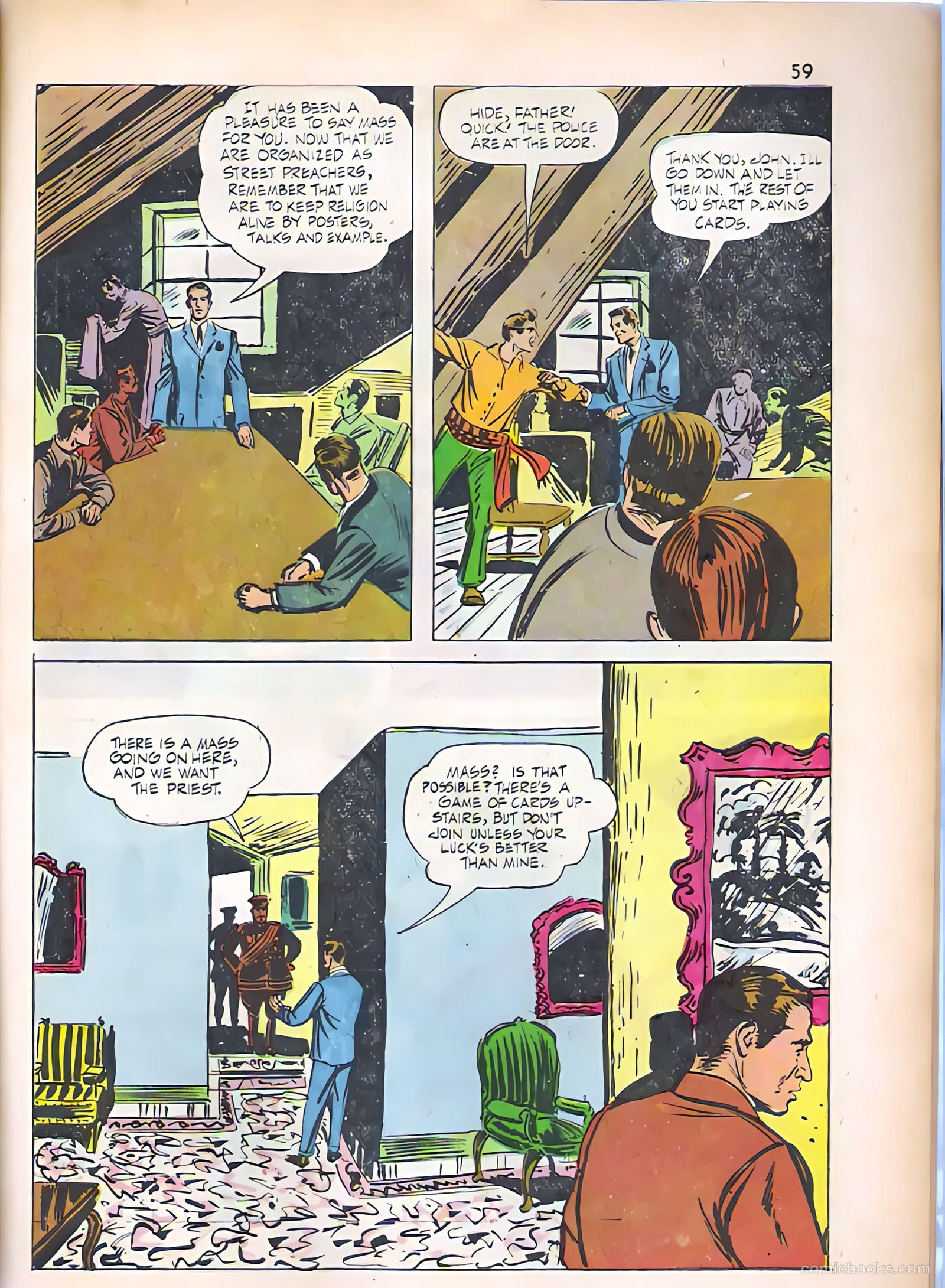 God's Heroes in America #1 — page 60 of 65