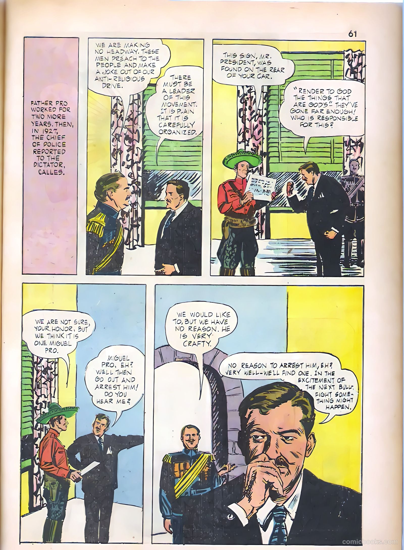 God's Heroes in America #1 — page 62 of 65