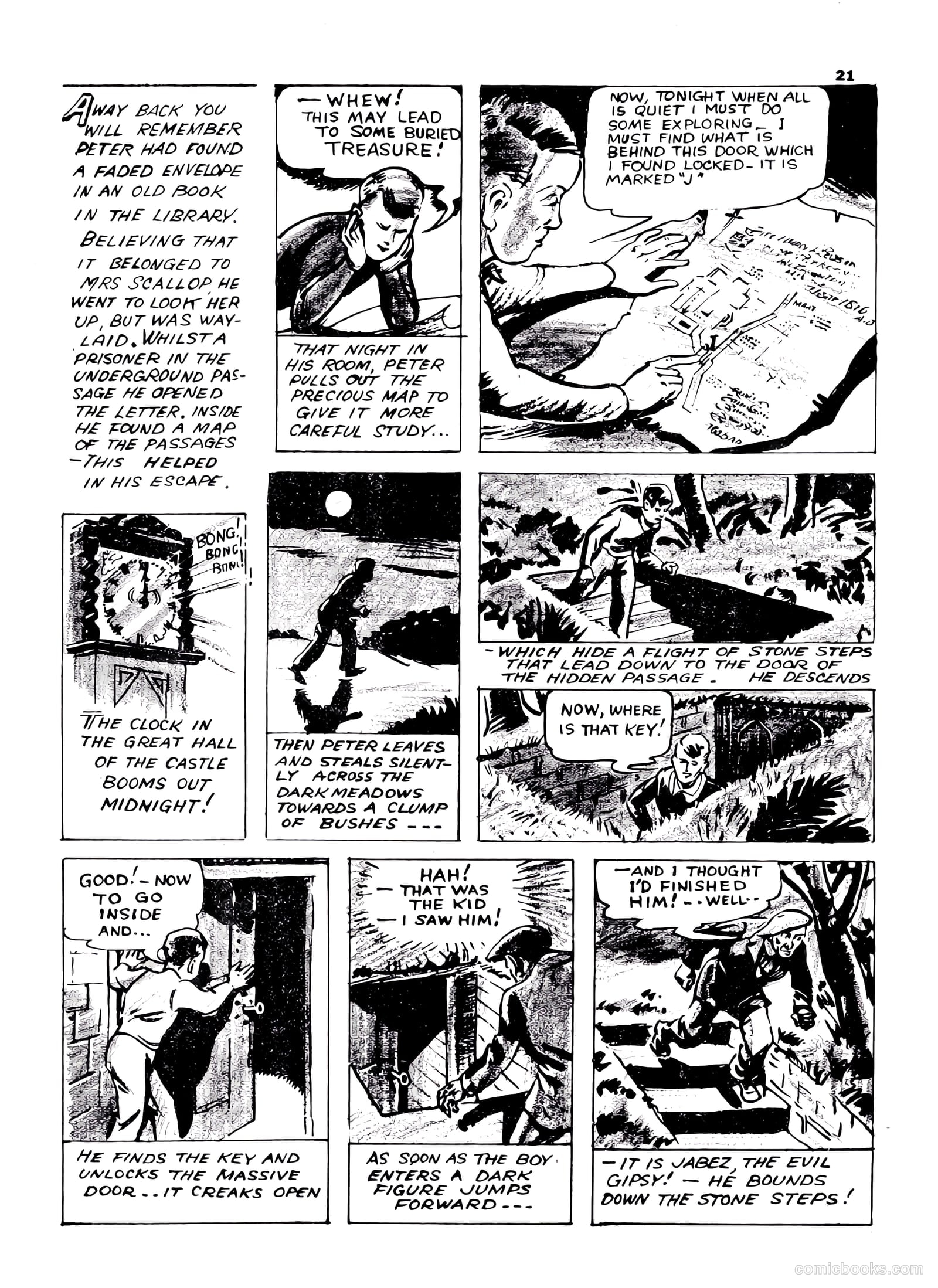 Lucky Comics v1 #8 — page 21 of 52