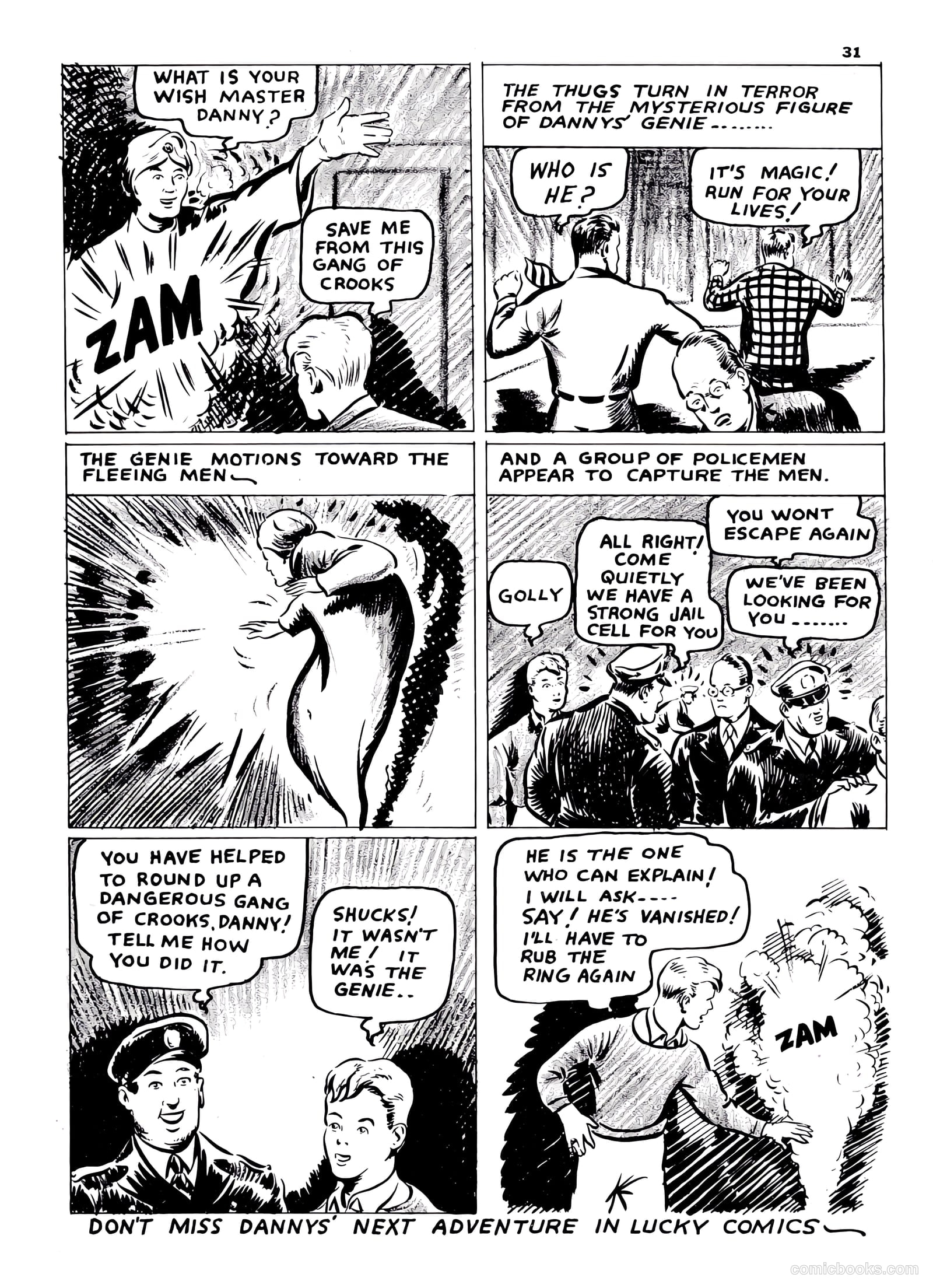 Lucky Comics v1 #8 — page 31 of 52