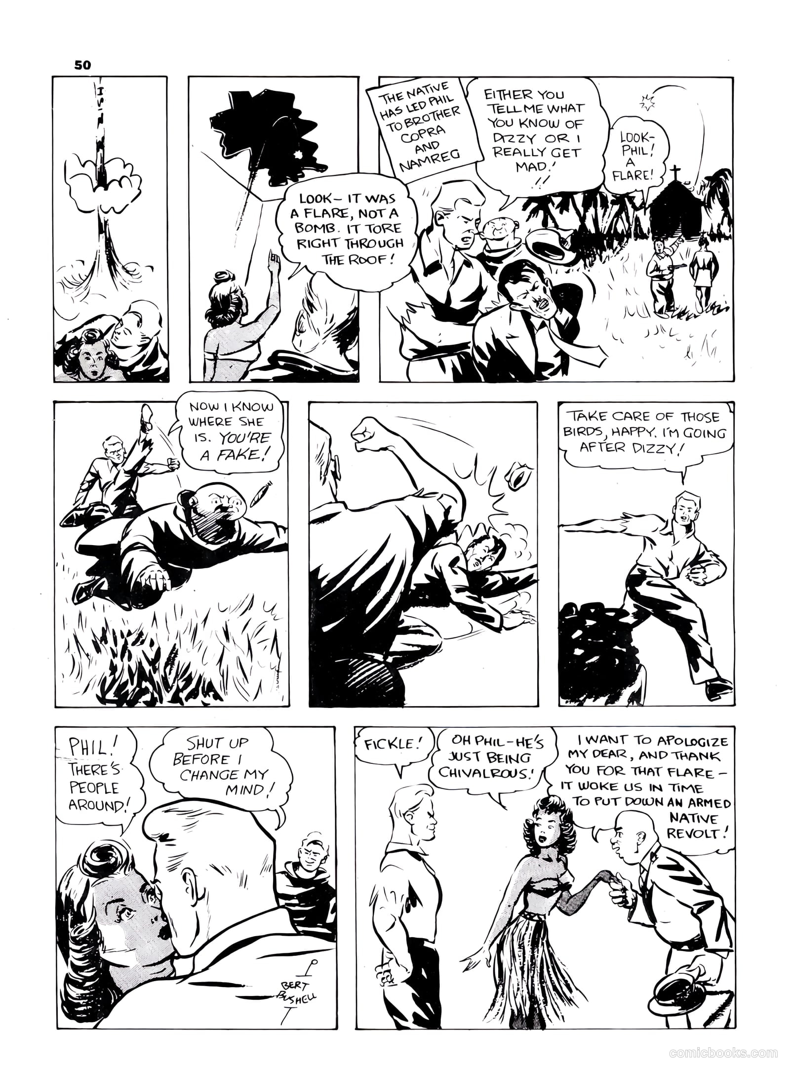 Lucky Comics v1 #8 — page 50 of 52