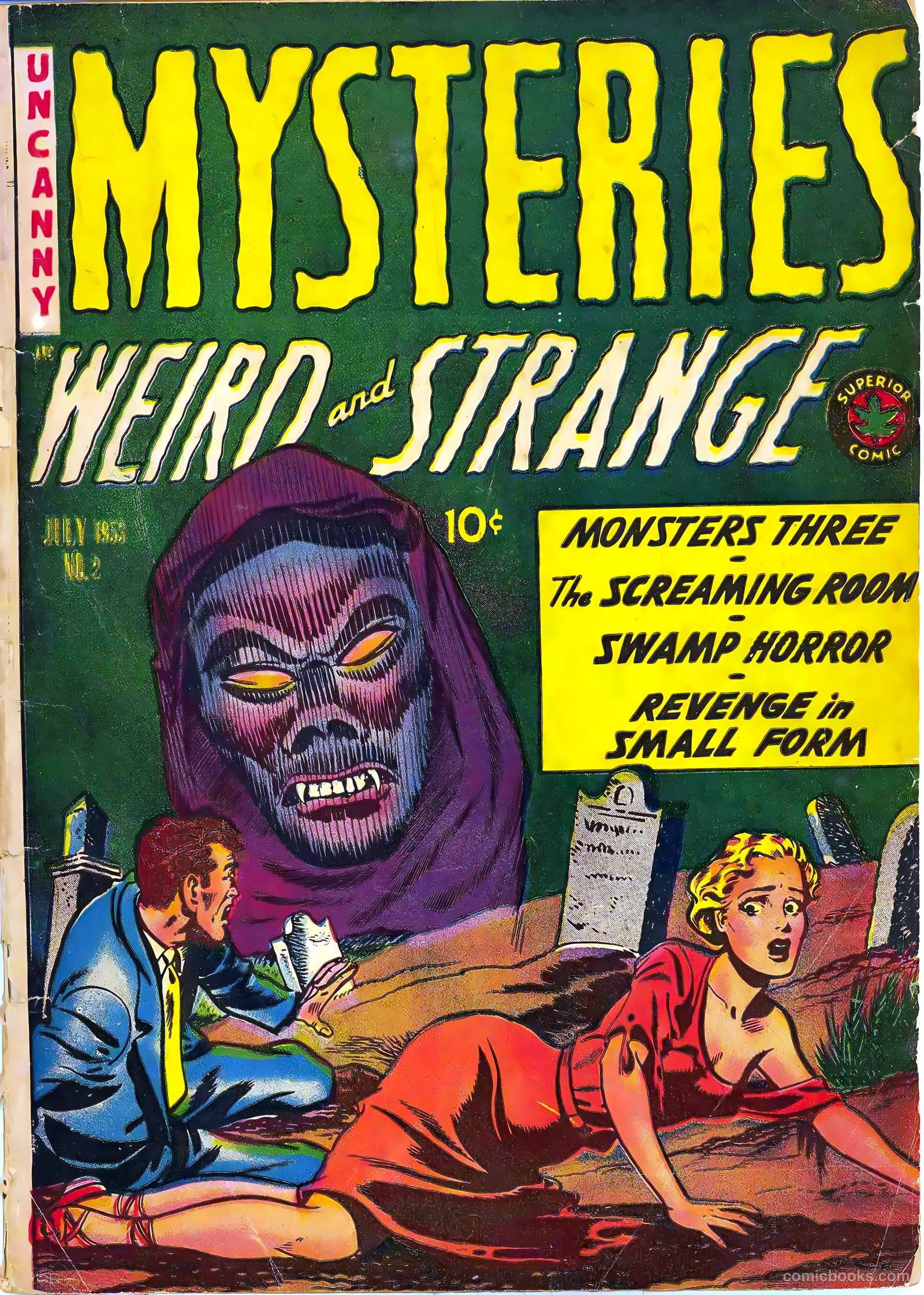 Mysteries Weird and Strange #2 — page 1 of 36