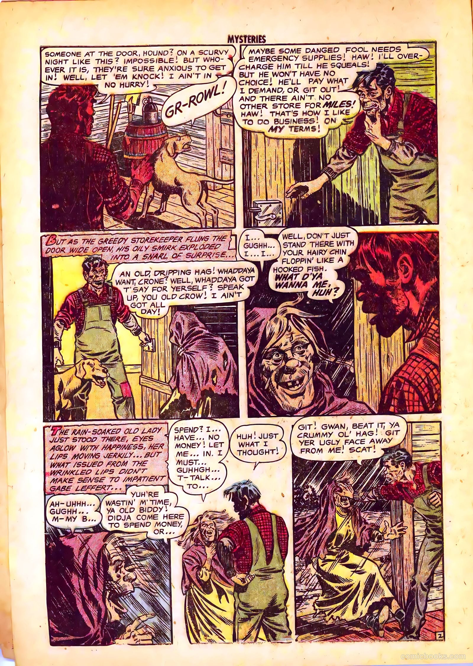 Mysteries Weird and Strange #2 — page 4 of 36