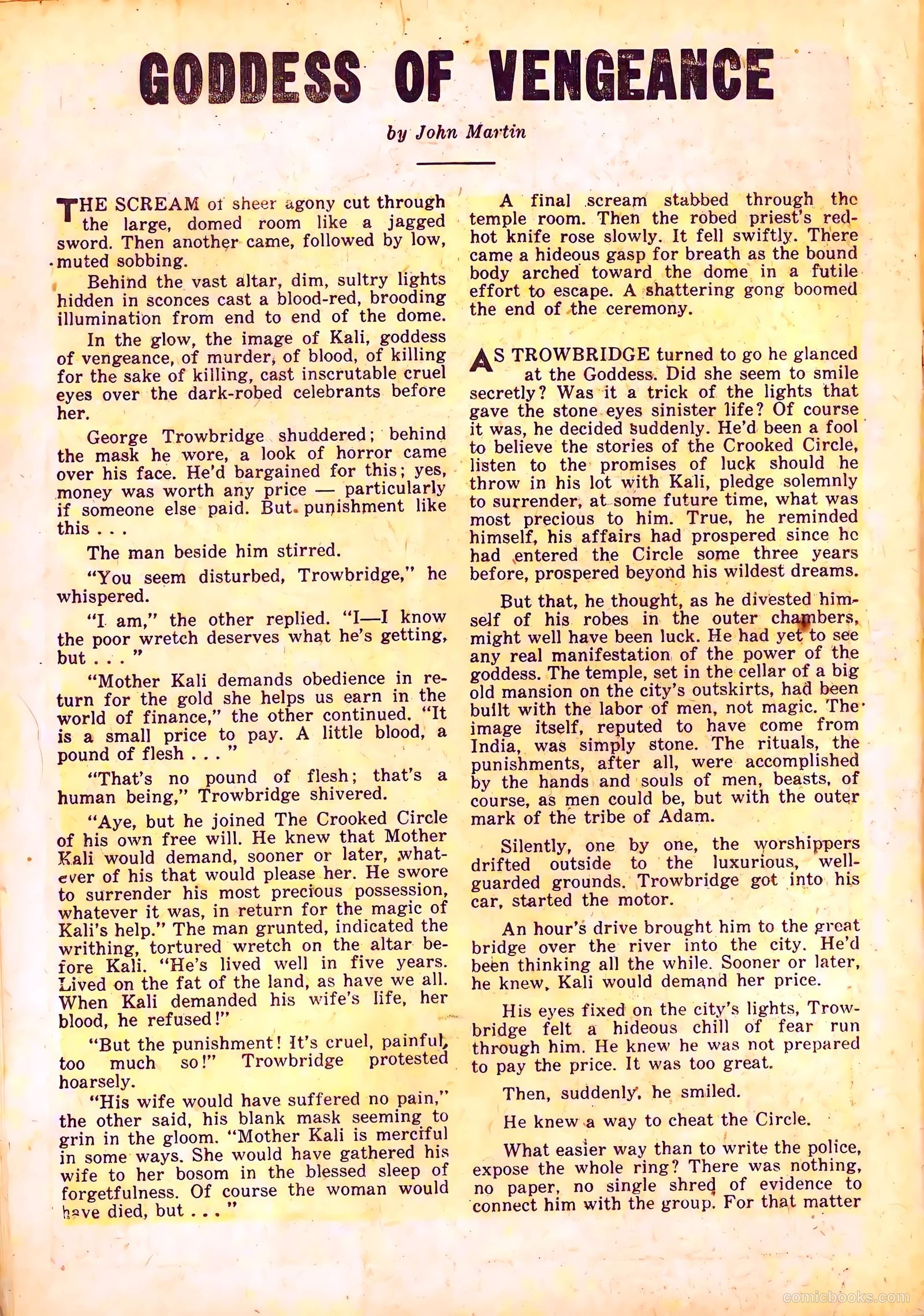 Mysteries Weird and Strange #2 — page 18 of 36