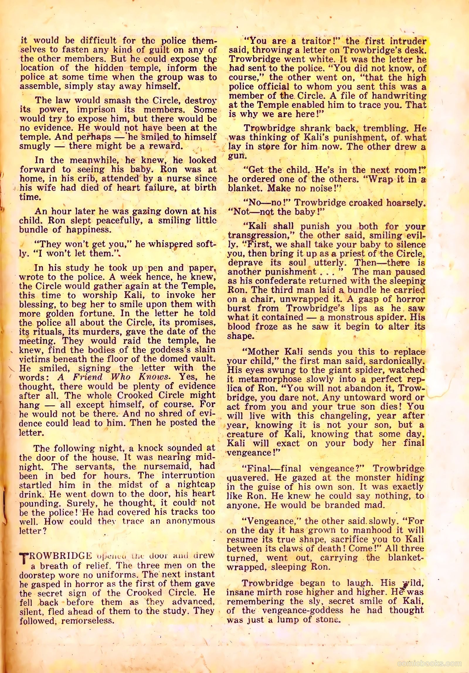Mysteries Weird and Strange #2 — page 19 of 36