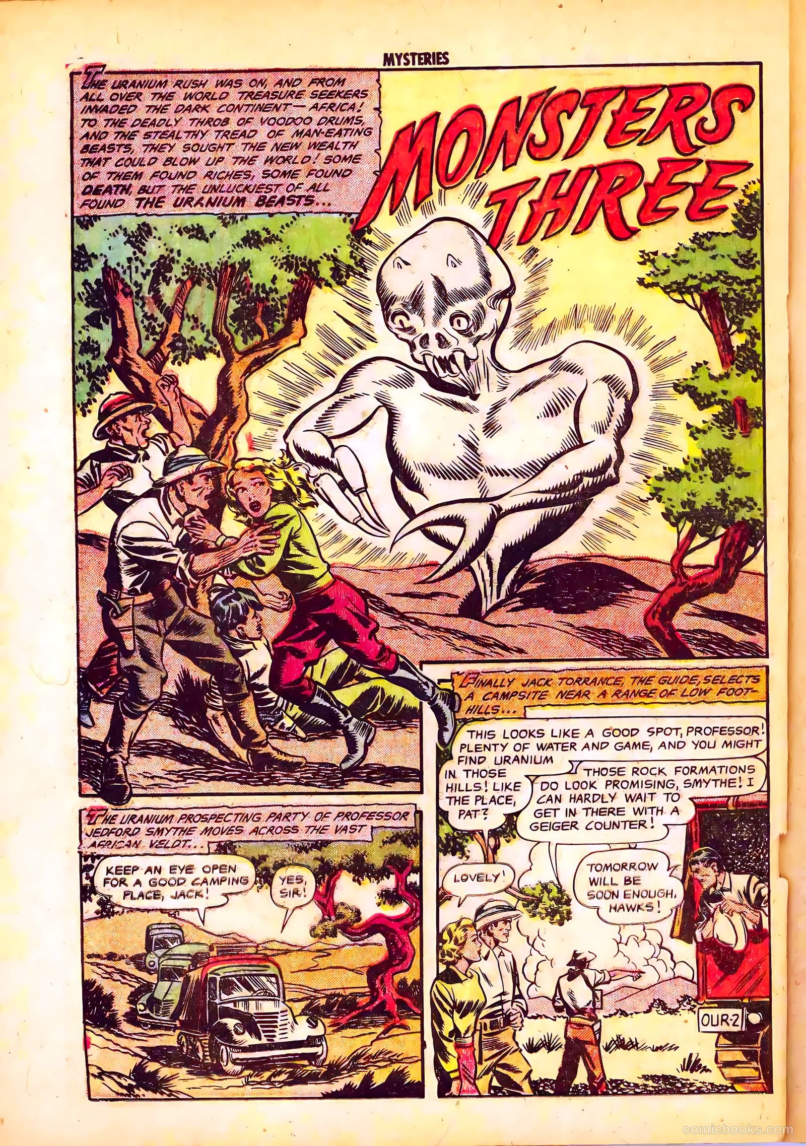 Mysteries Weird and Strange #2 — page 20 of 36