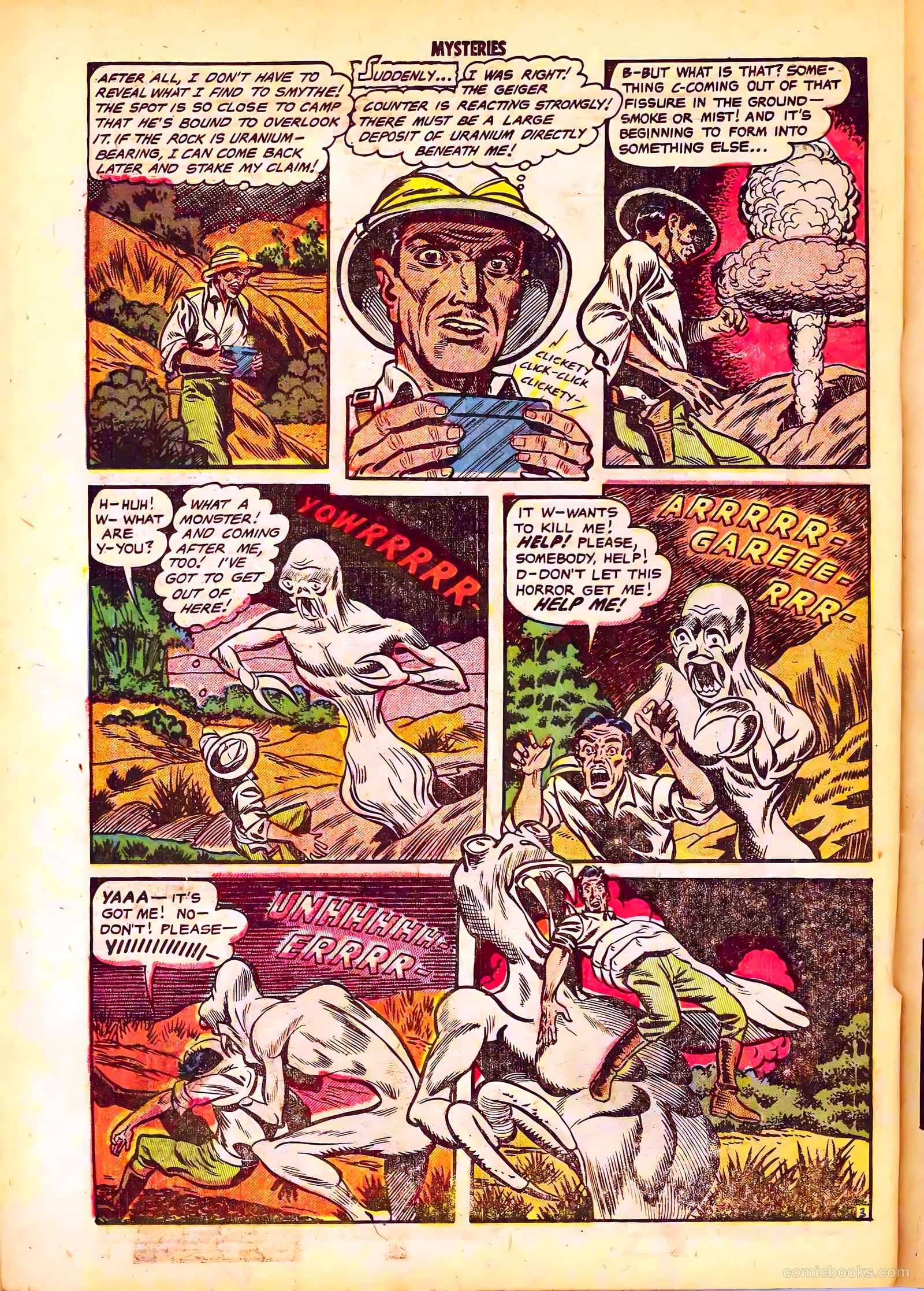 Mysteries Weird and Strange #2 — page 22 of 36