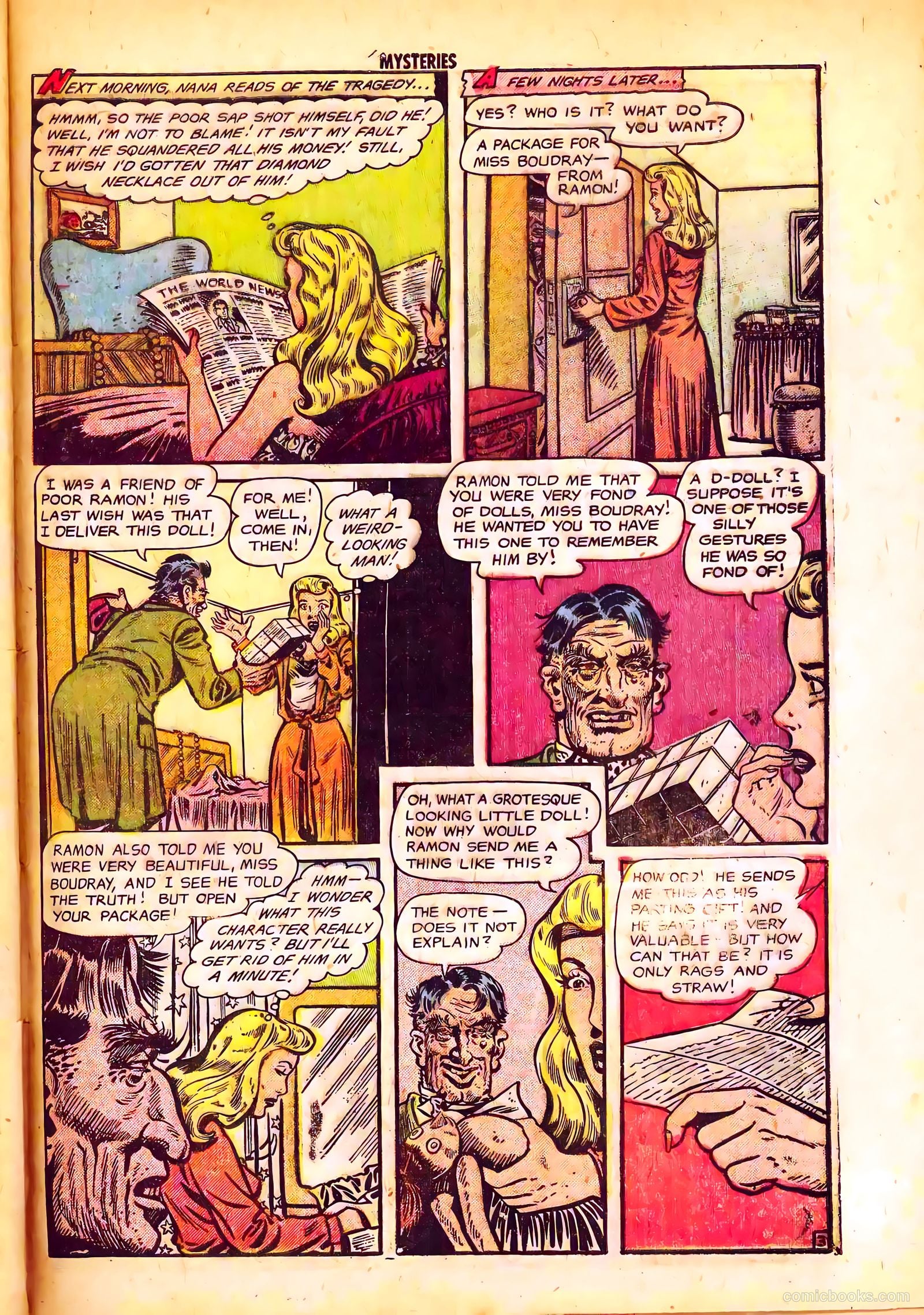 Mysteries Weird and Strange #2 — page 29 of 36