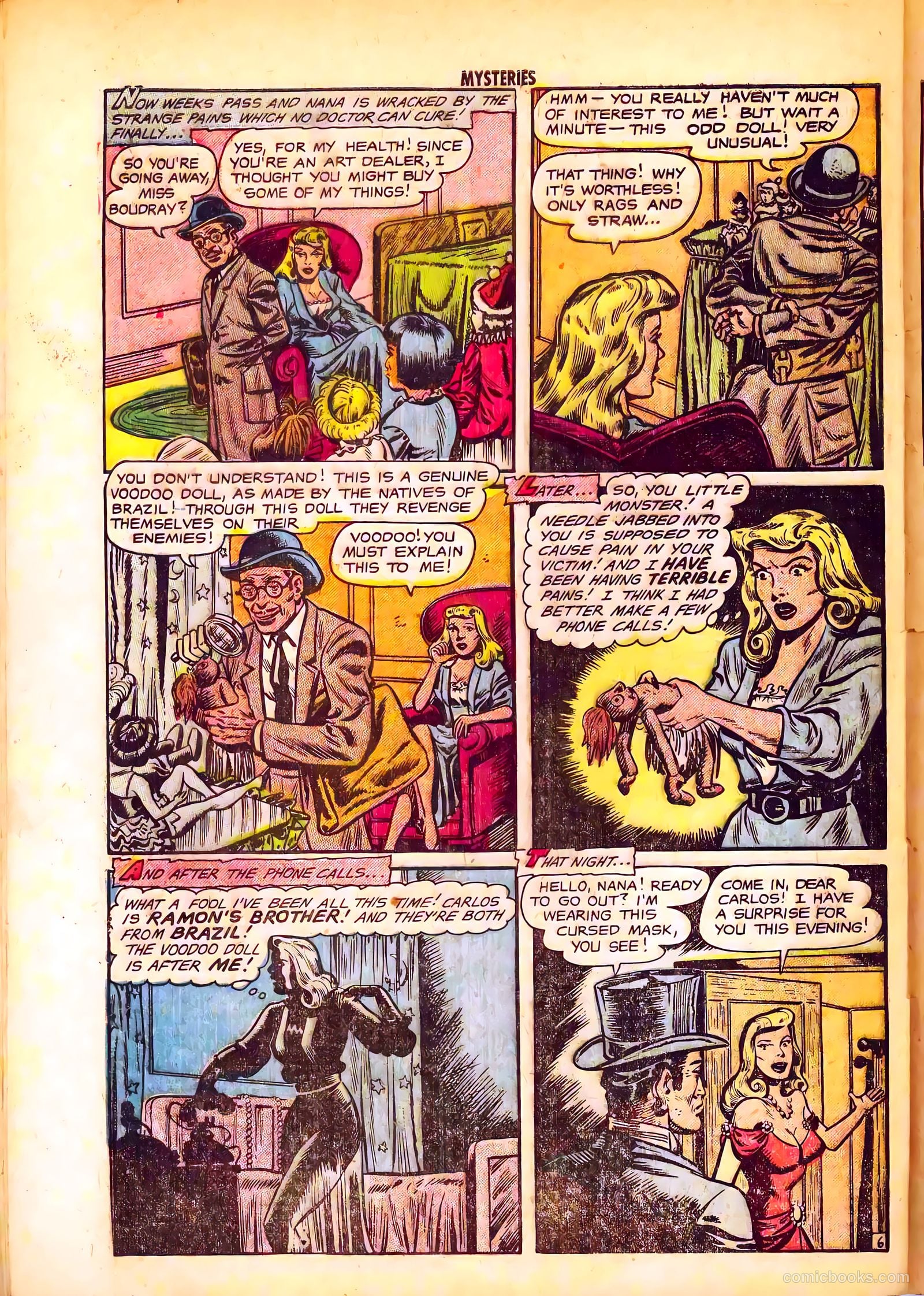 Mysteries Weird and Strange #2 — page 32 of 36