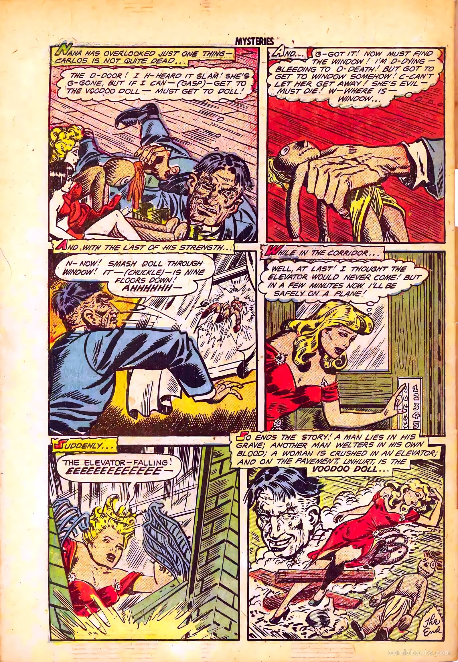 Mysteries Weird and Strange #2 — page 34 of 36