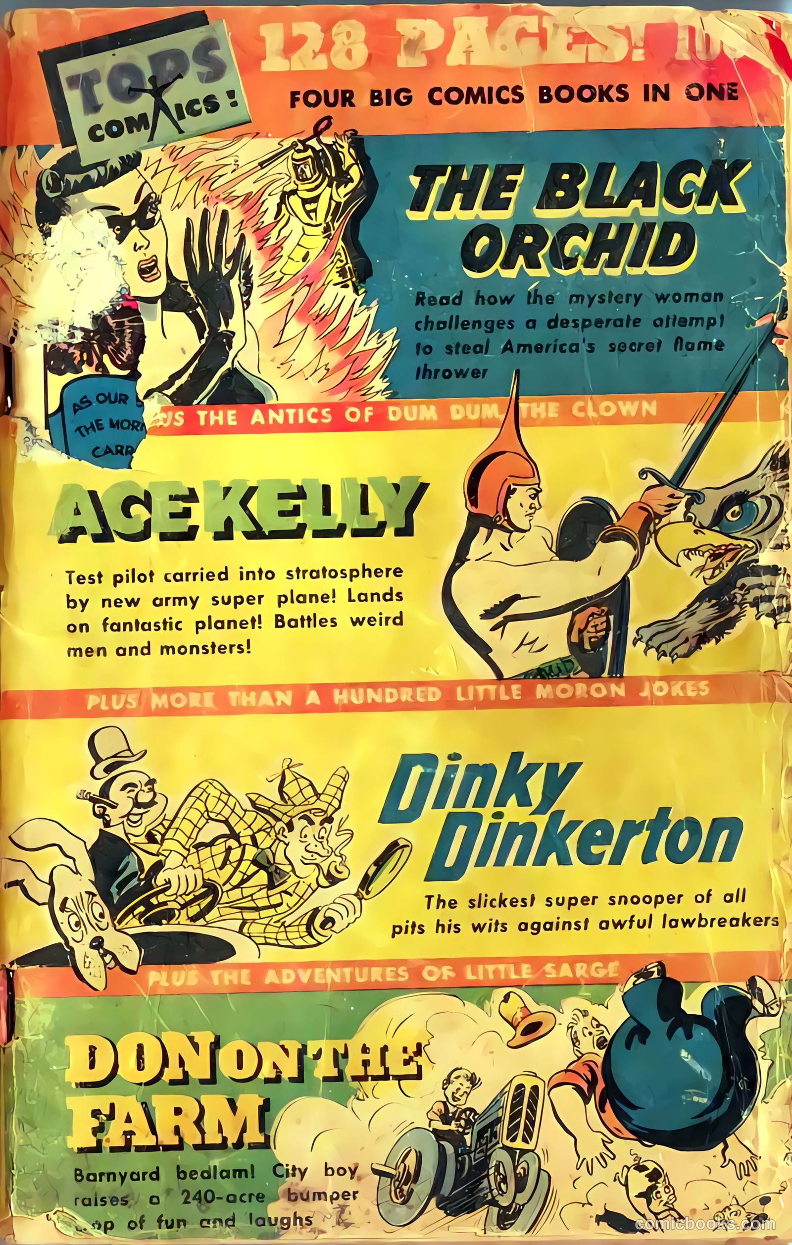 Tops Comics #1 — page 2 of 114