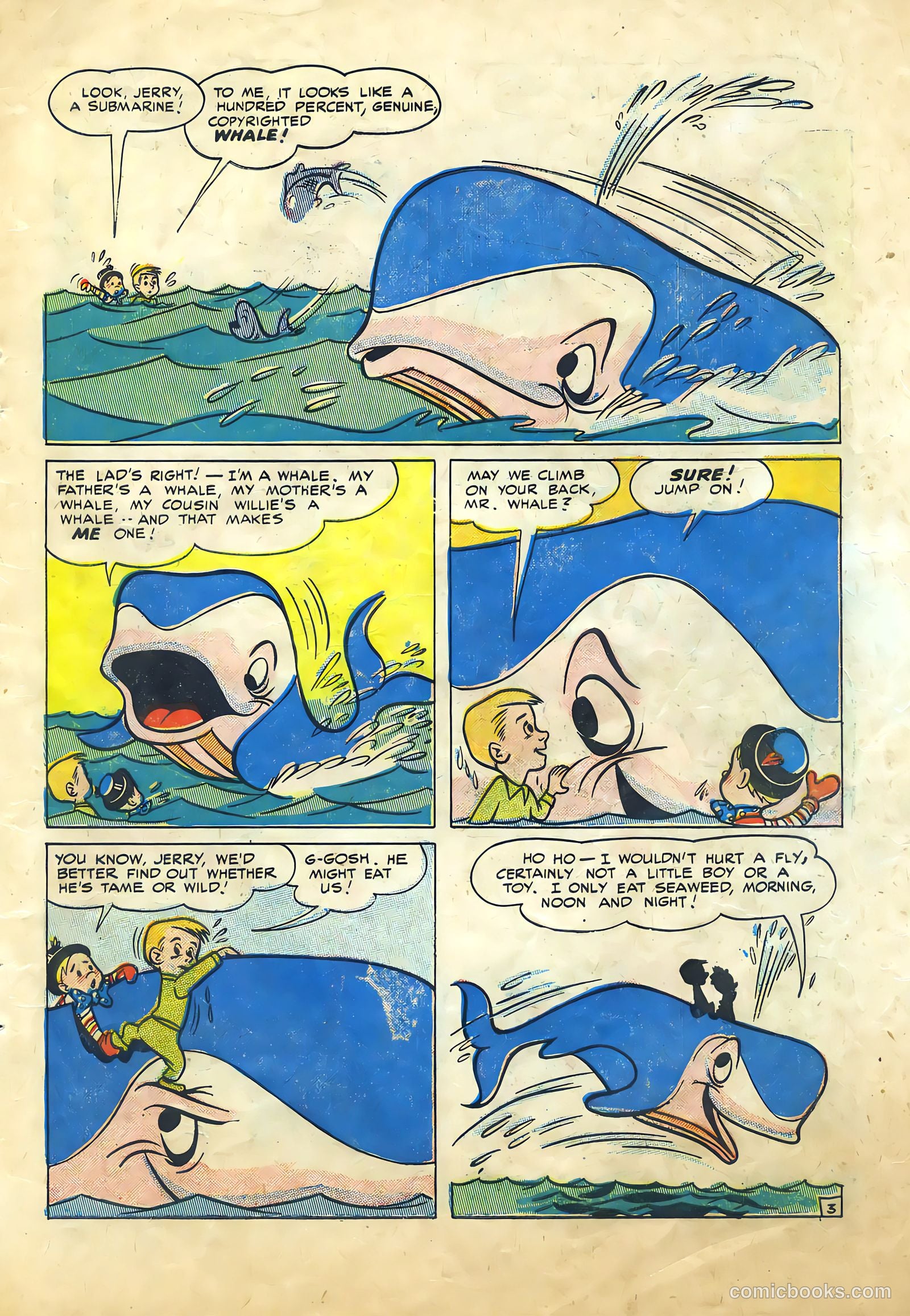 The Adventures of Jo-Joy and the Wonderful Whale #1 — page 5 of 20