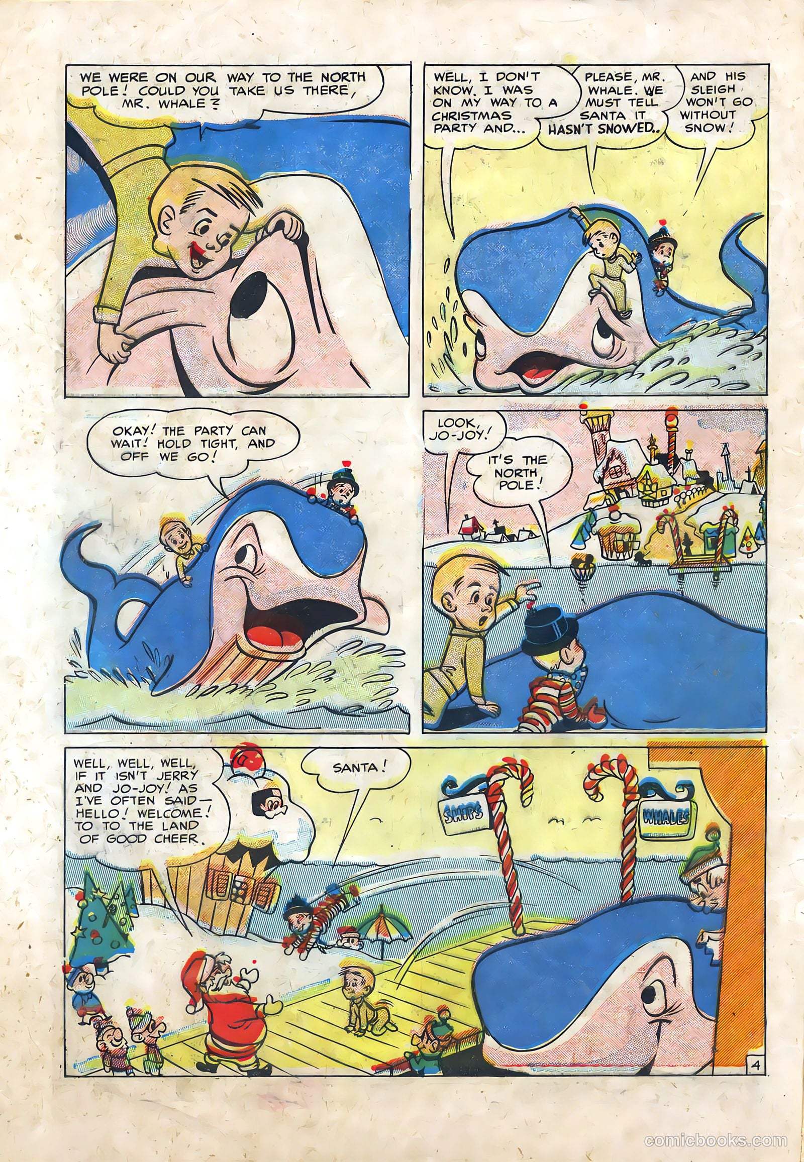 The Adventures of Jo-Joy and the Wonderful Whale #1 — page 6 of 20