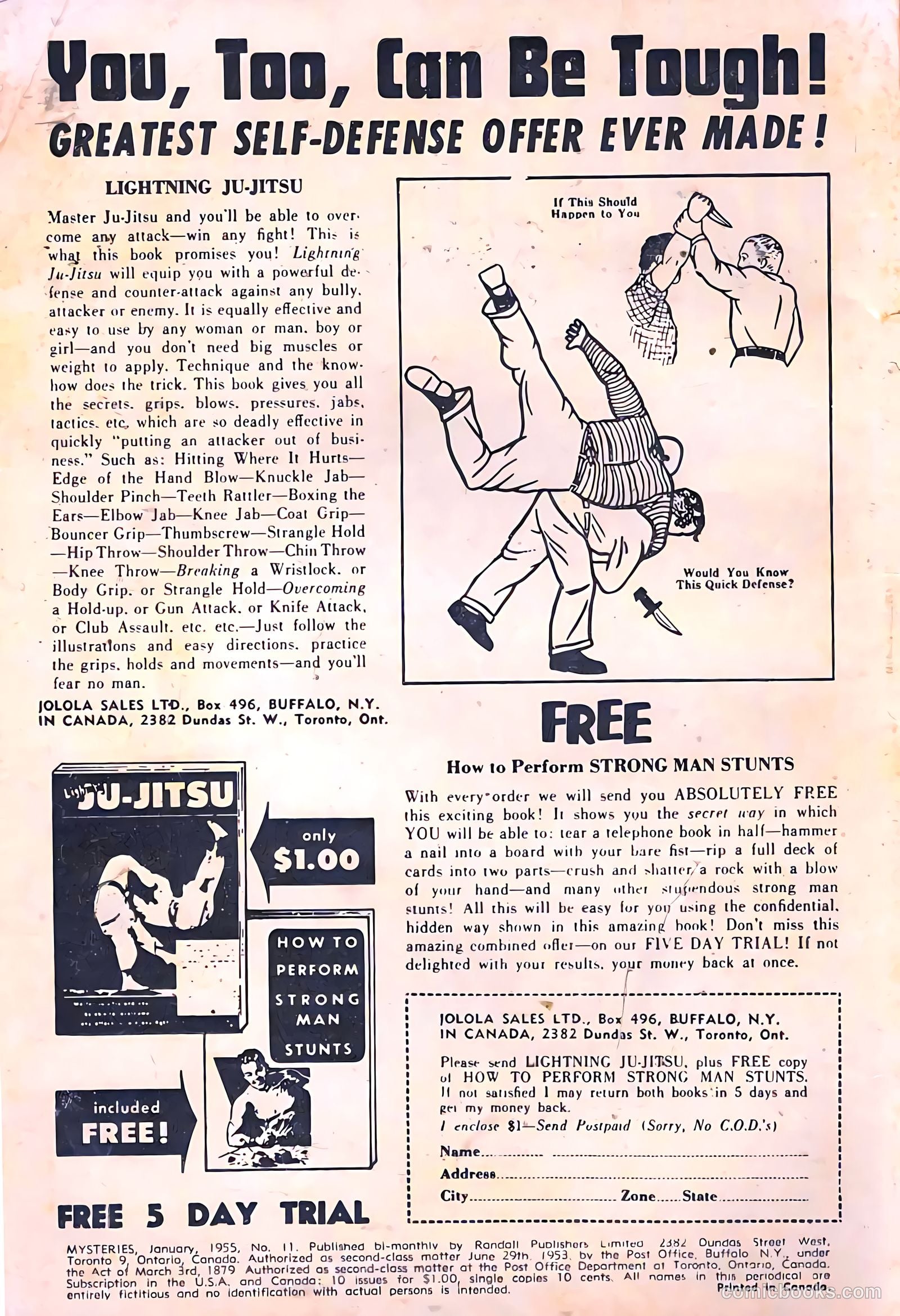 Mysteries Weird and Strange #11 — page 2 of 36