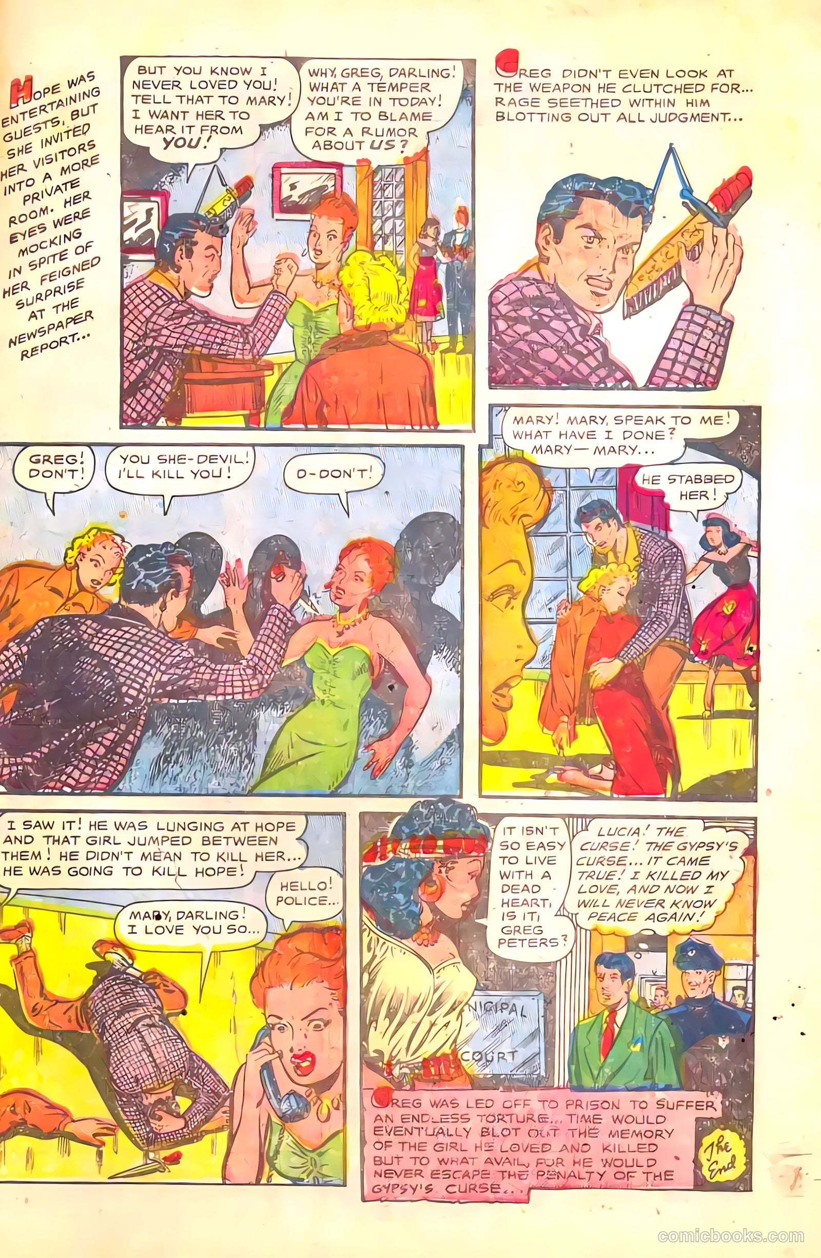 Mysteries Weird and Strange #11 — page 33 of 36